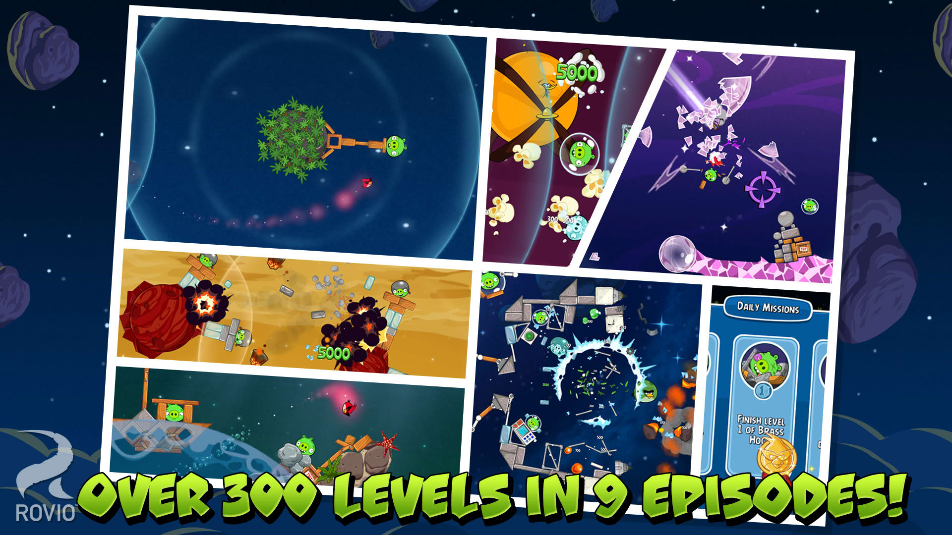 Screenshot for Angry Birds Space