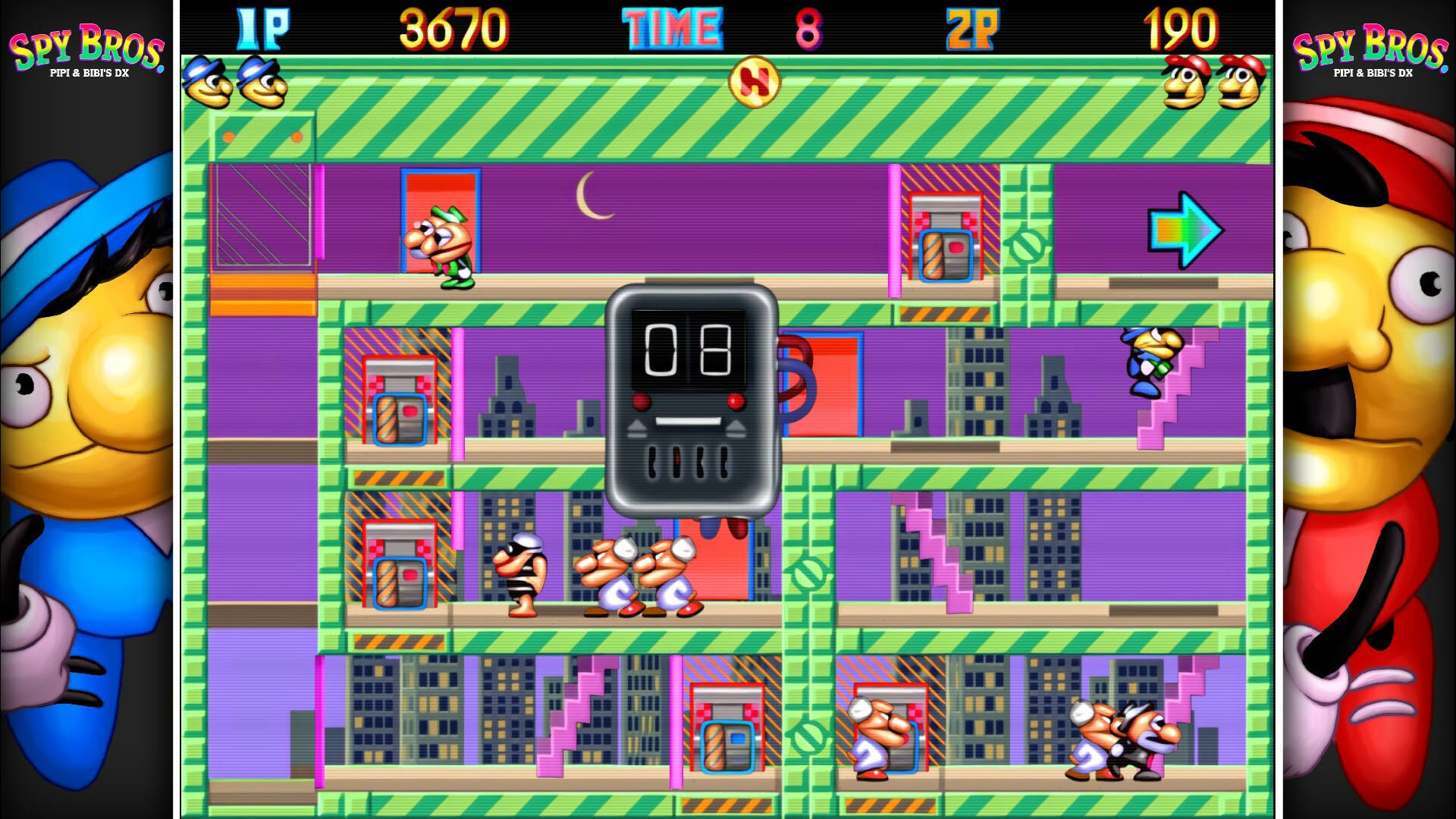 Screenshot for Spy Bros.: Pipi & Bibi's DX