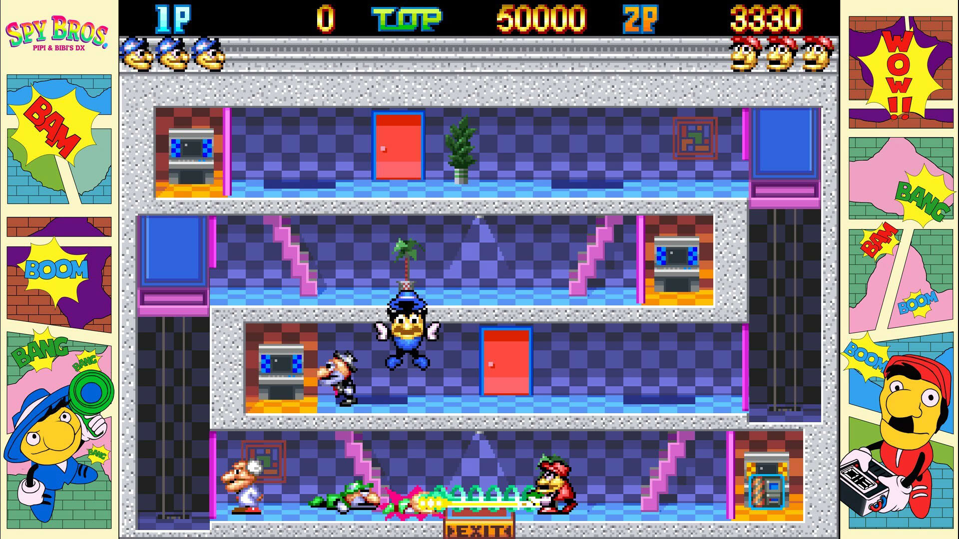 Screenshot for Spy Bros.: Pipi & Bibi's DX