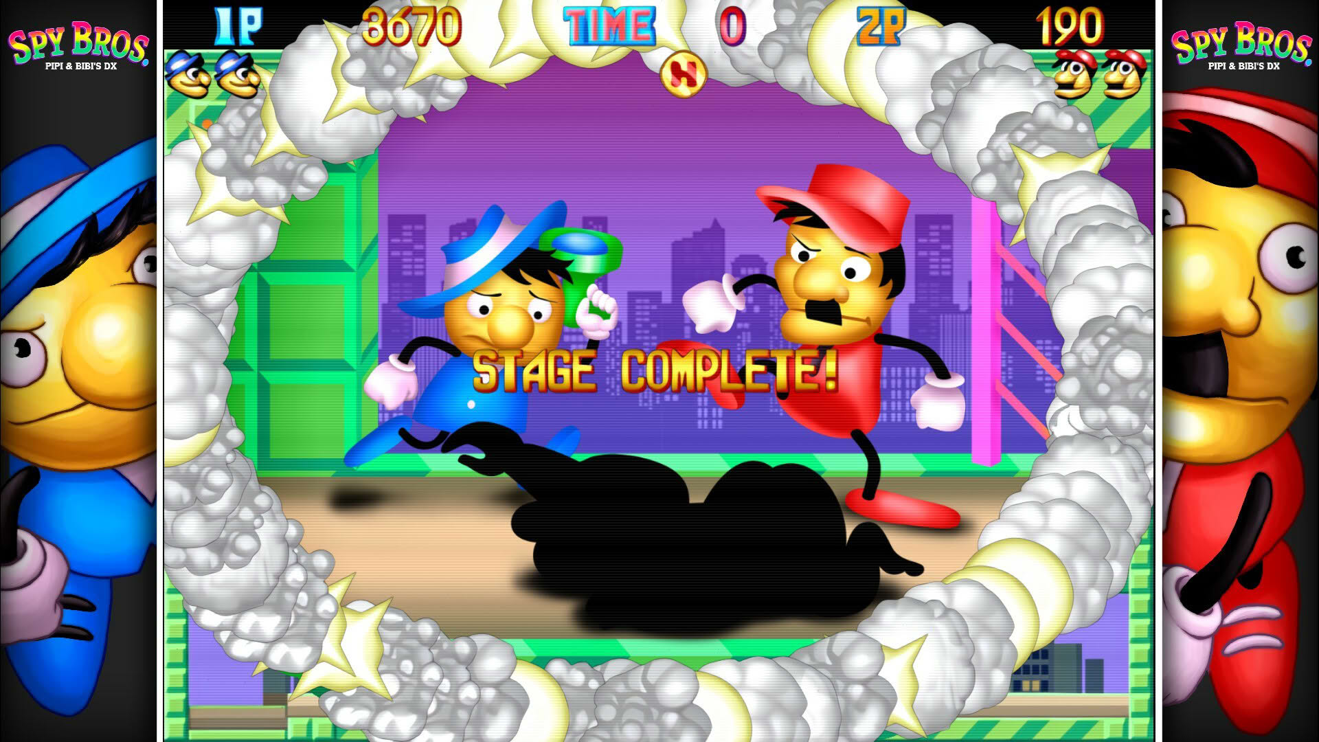 Screenshot for Spy Bros.: Pipi & Bibi's DX