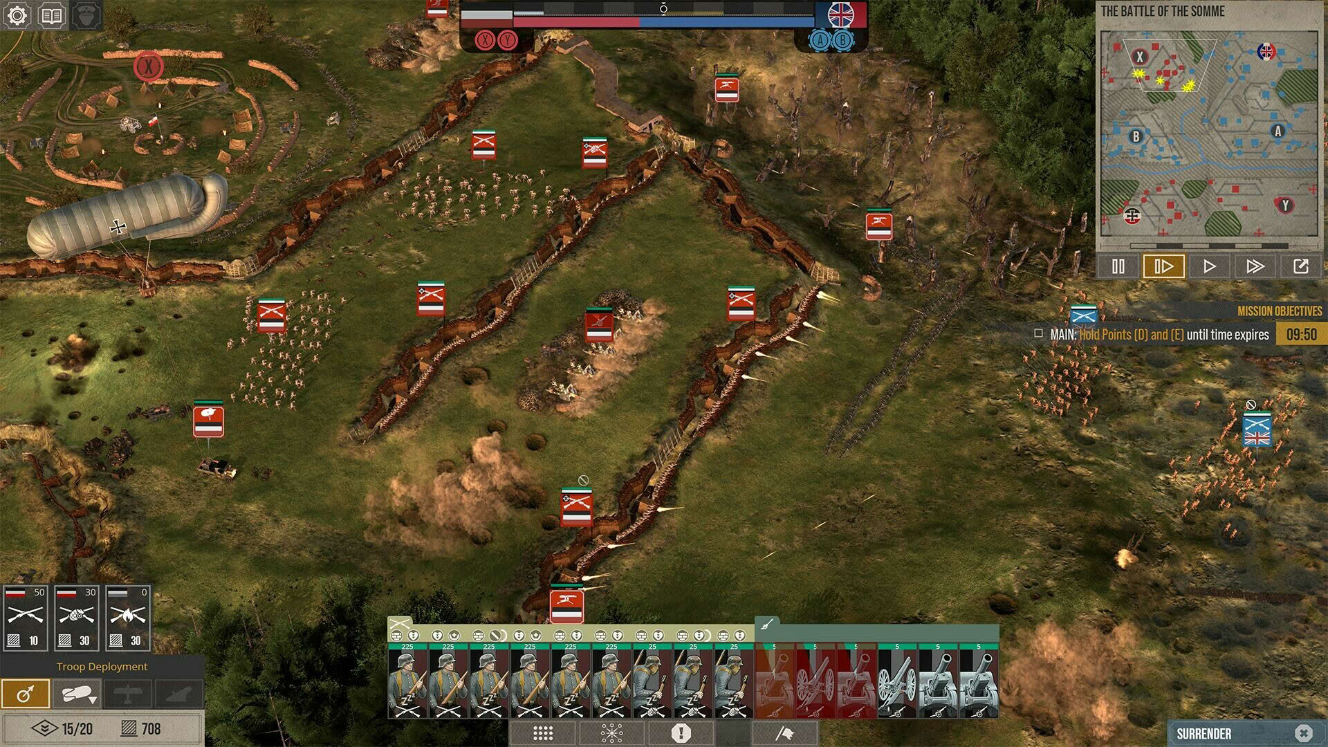 Screenshot for The Great War: Western Front