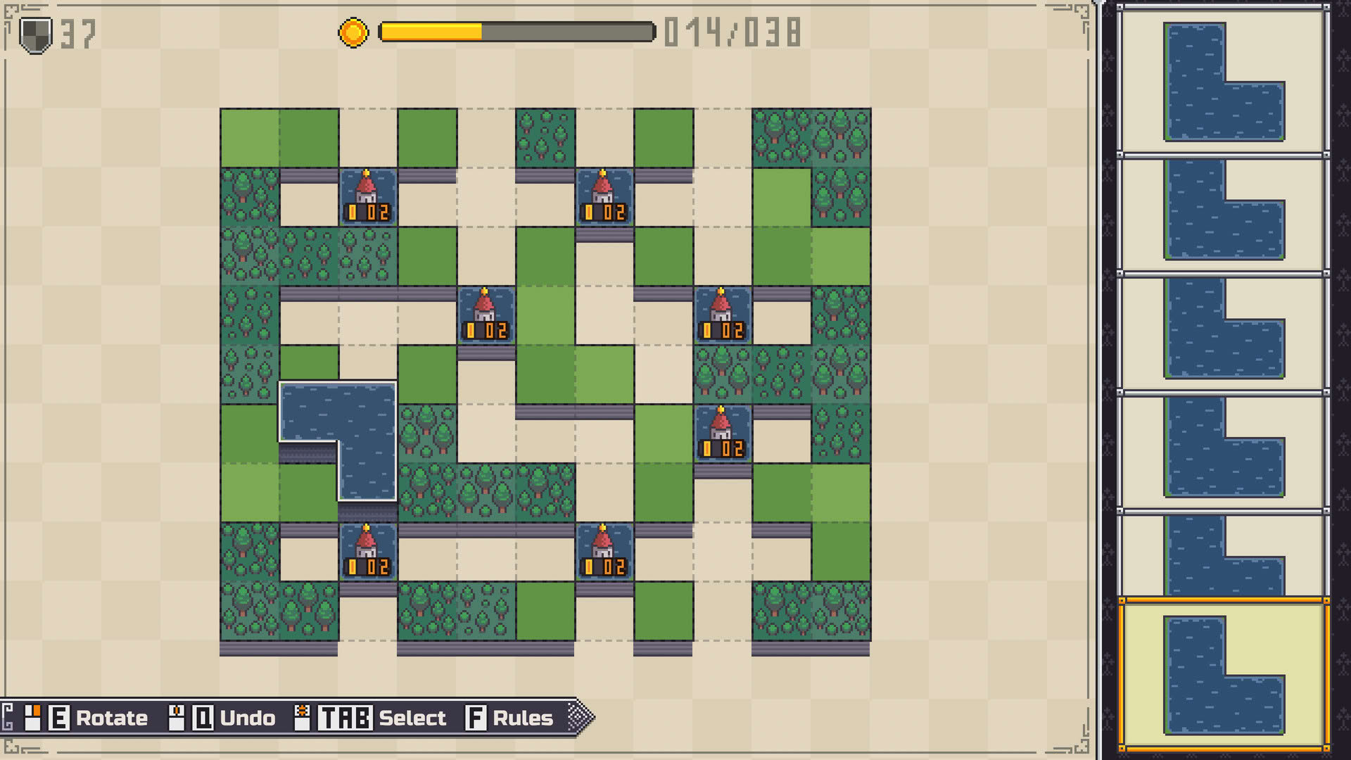Screenshot for Forests, Fields and Fortresses