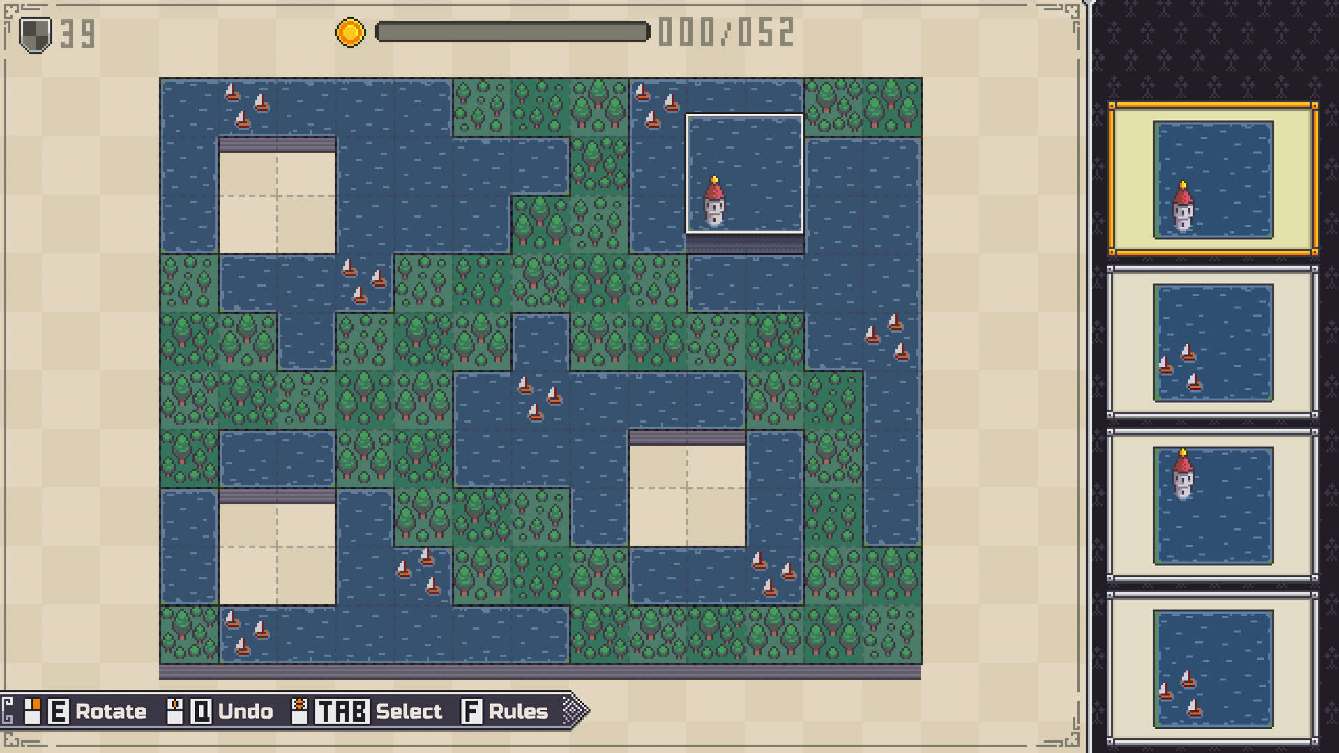 Screenshot for Forests, Fields and Fortresses