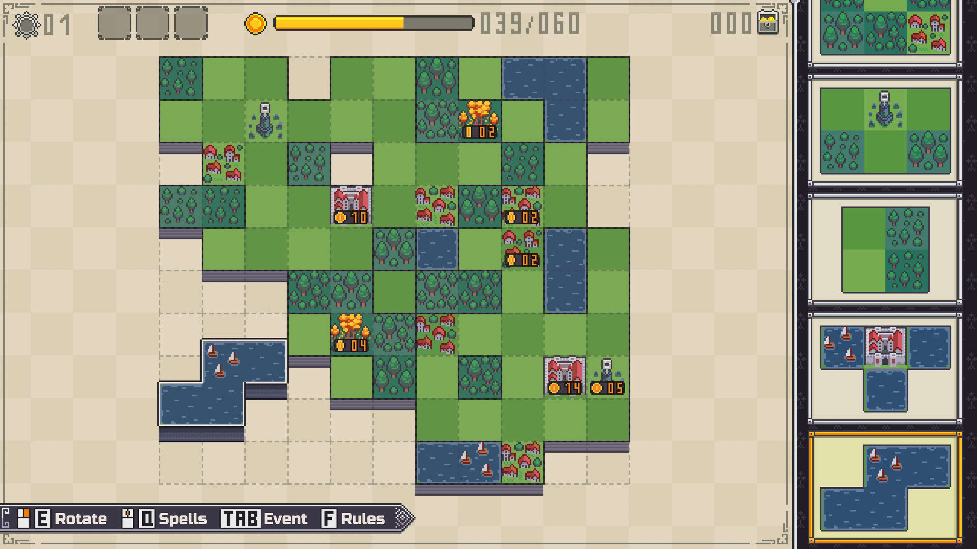 Screenshot for Forests, Fields and Fortresses