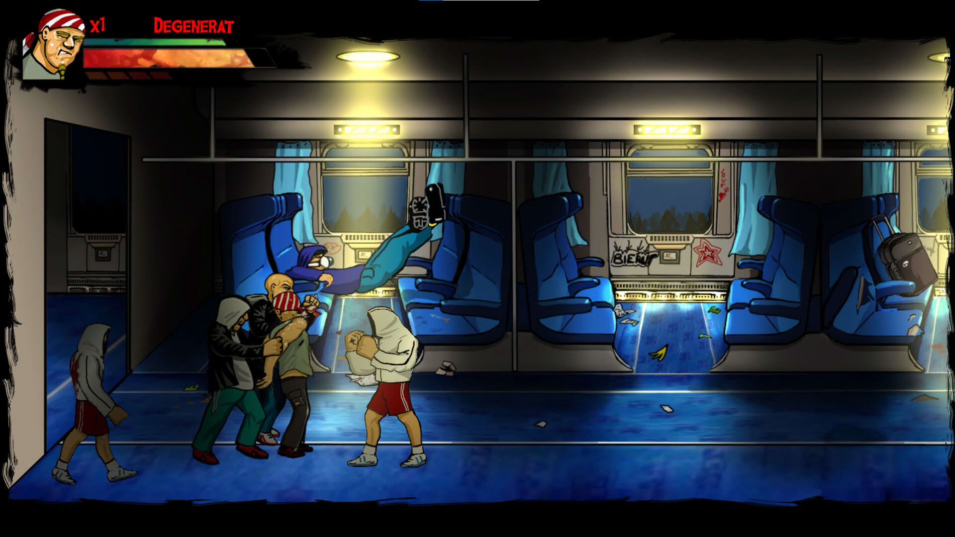 Screenshot for Skinny & Franko: Fists of Violence