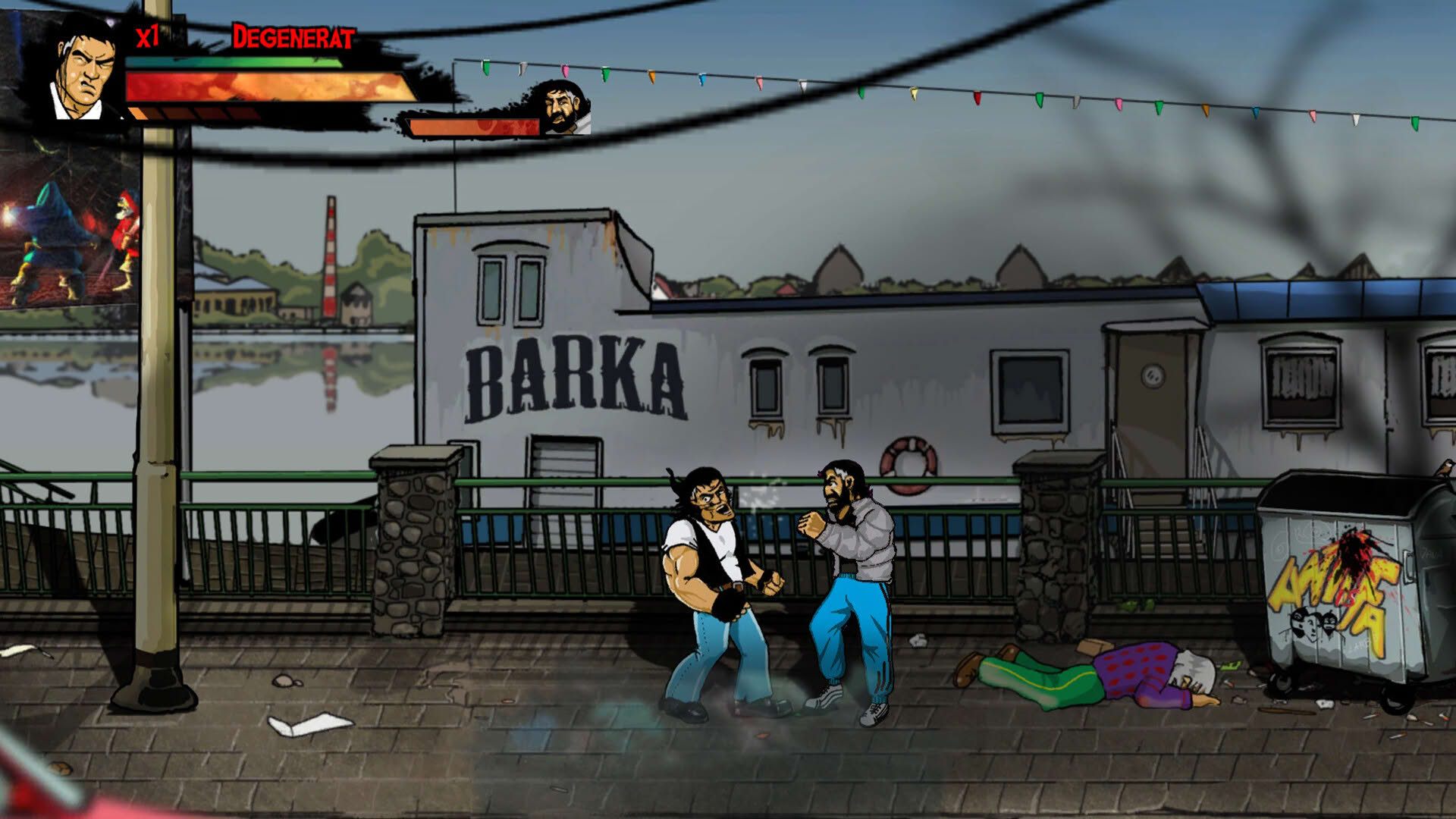 Screenshot for Skinny & Franko: Fists of Violence