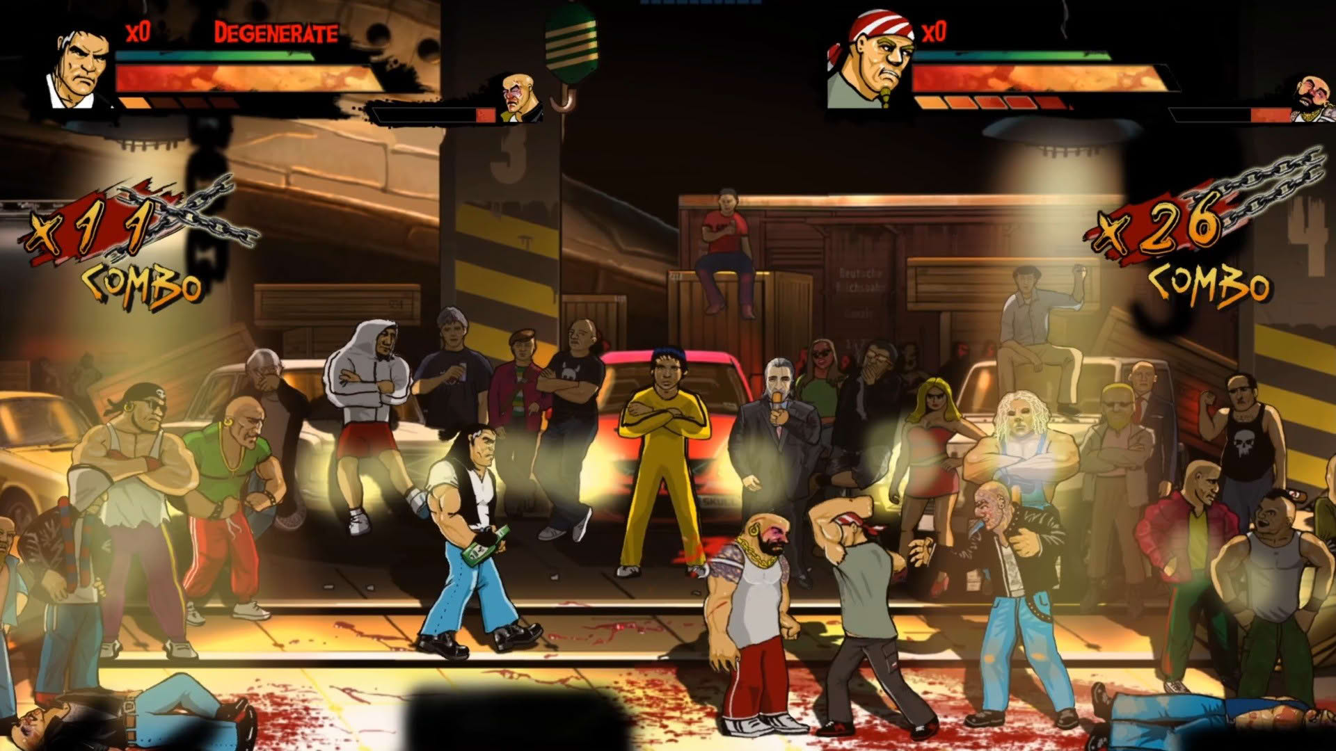 Screenshot for Skinny & Franko: Fists of Violence