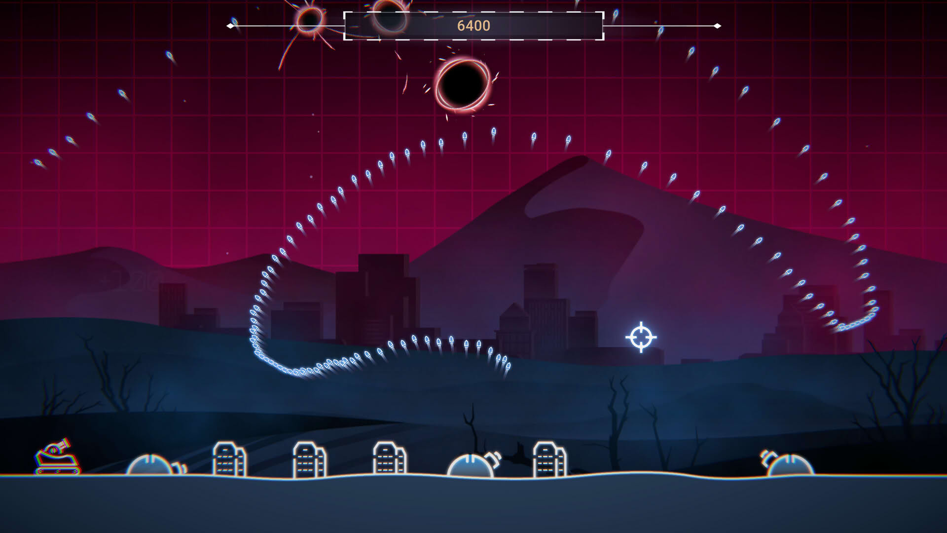 Screenshot for Missile Command: Recharged