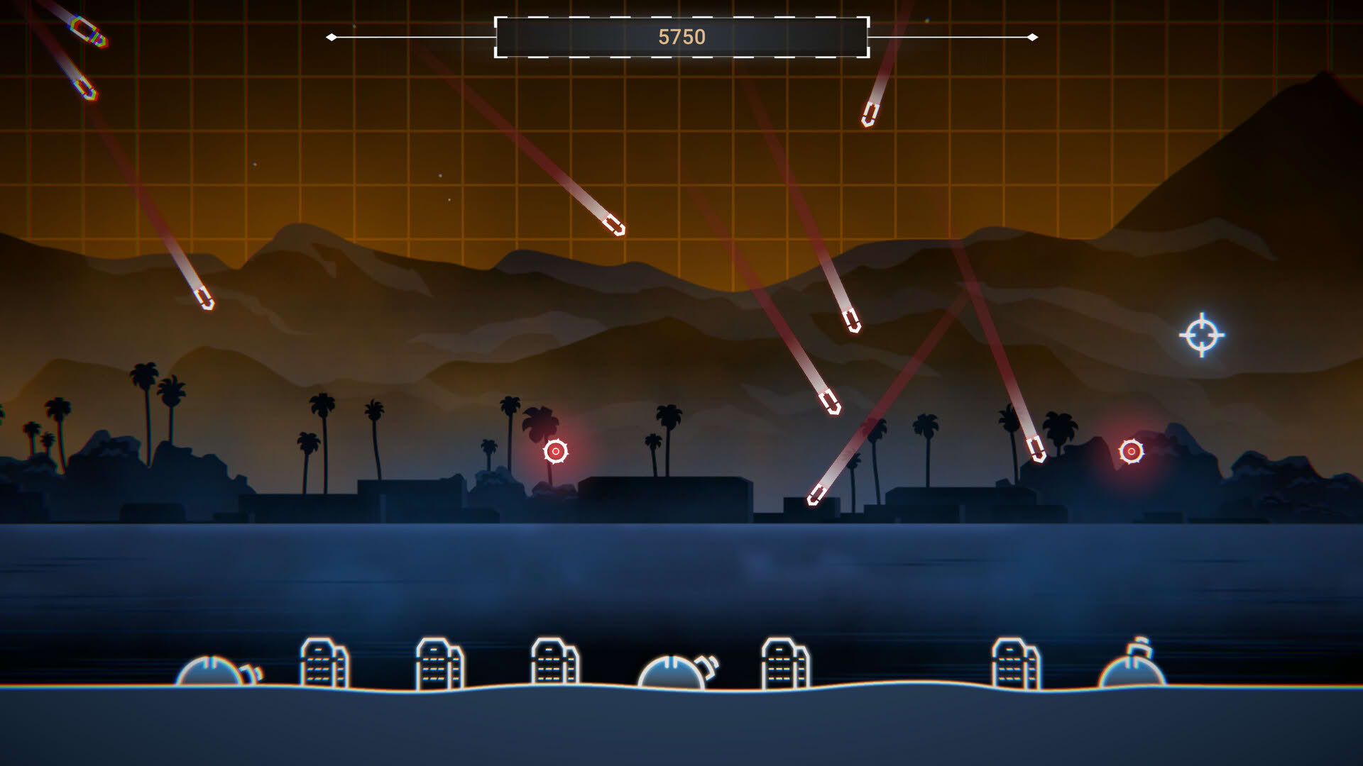 Screenshot for Missile Command: Recharged