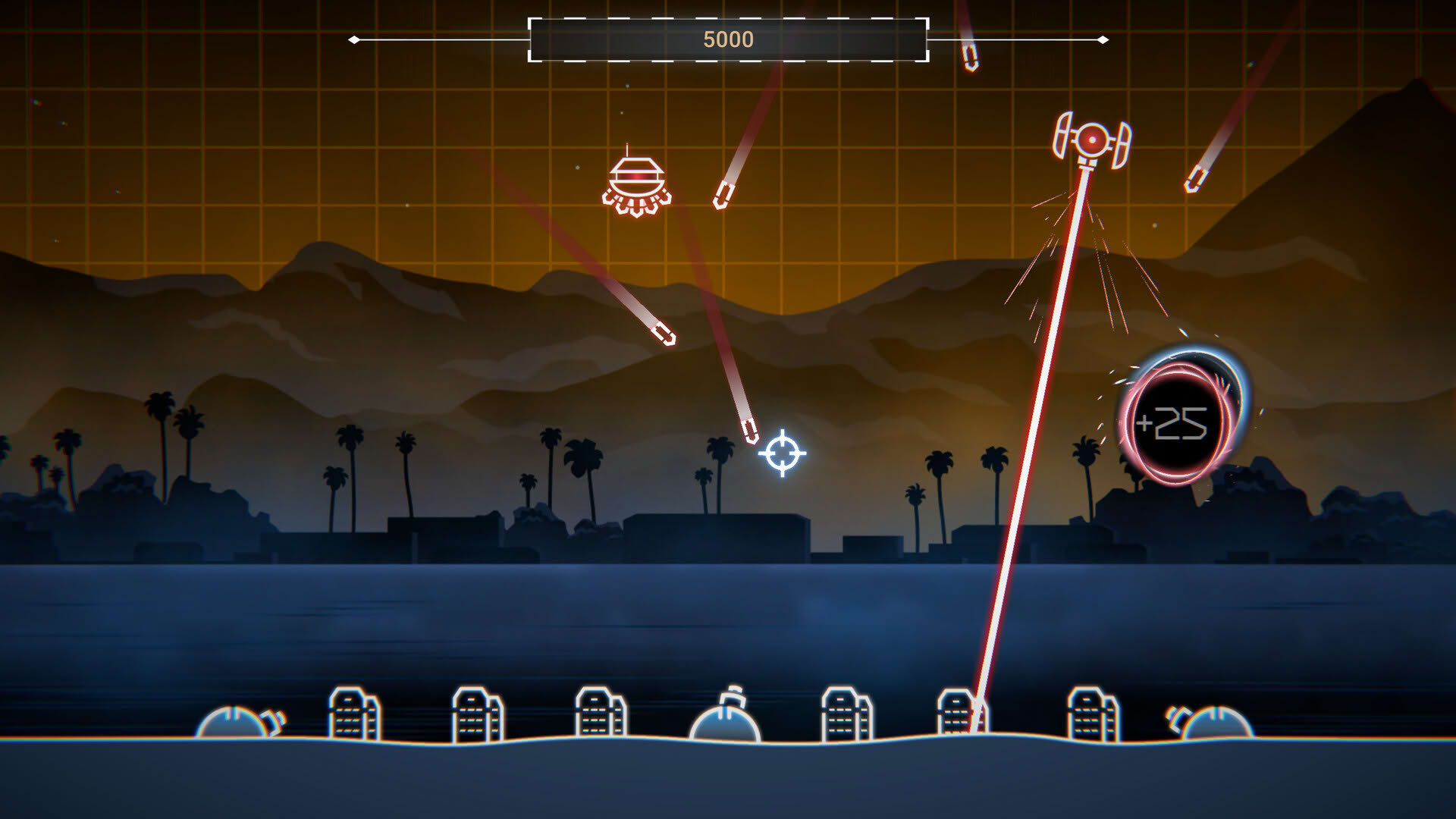 Screenshot for Missile Command: Recharged