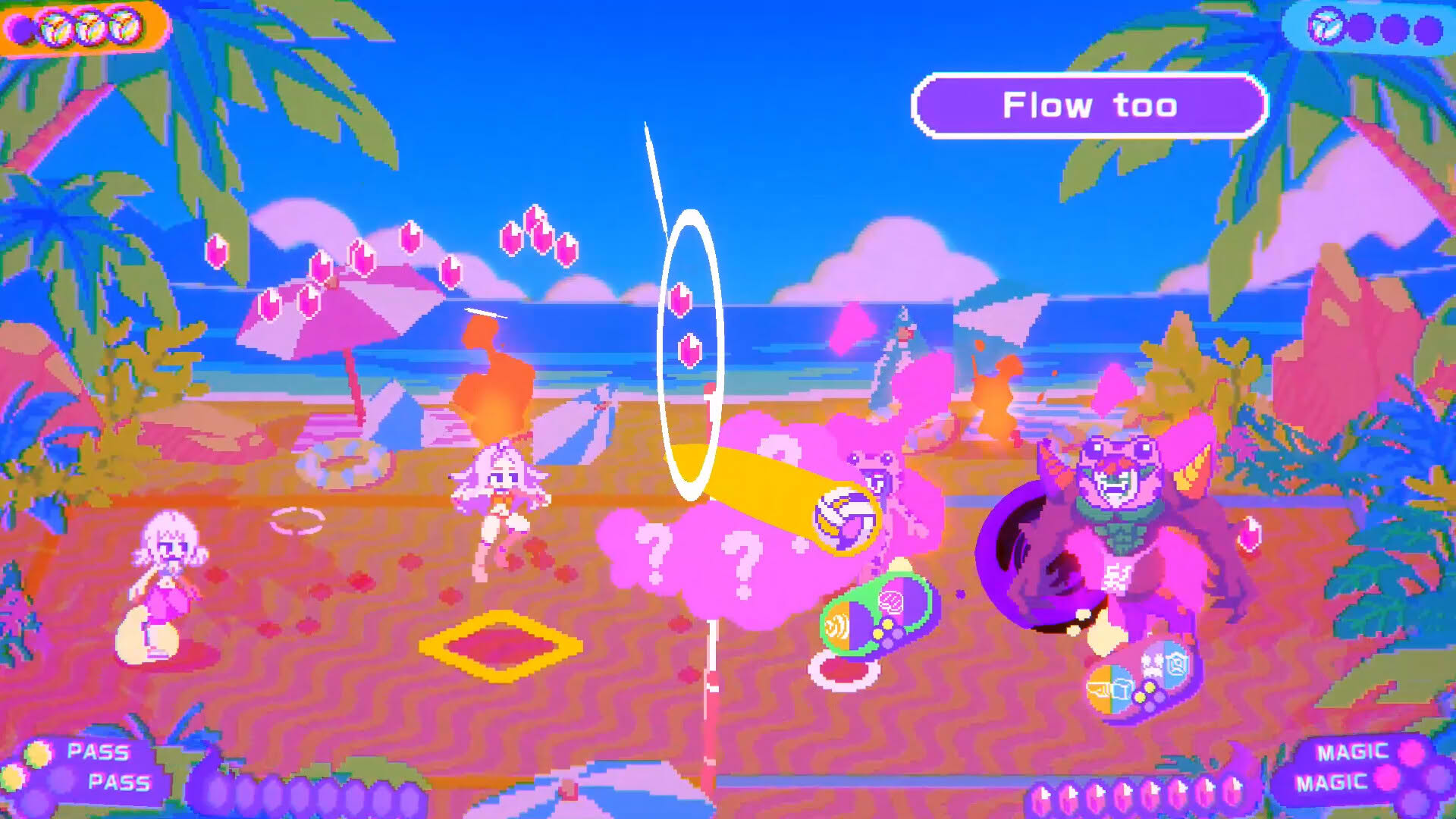 Screenshot for Fairy Tail: Beach Volleyball Havoc