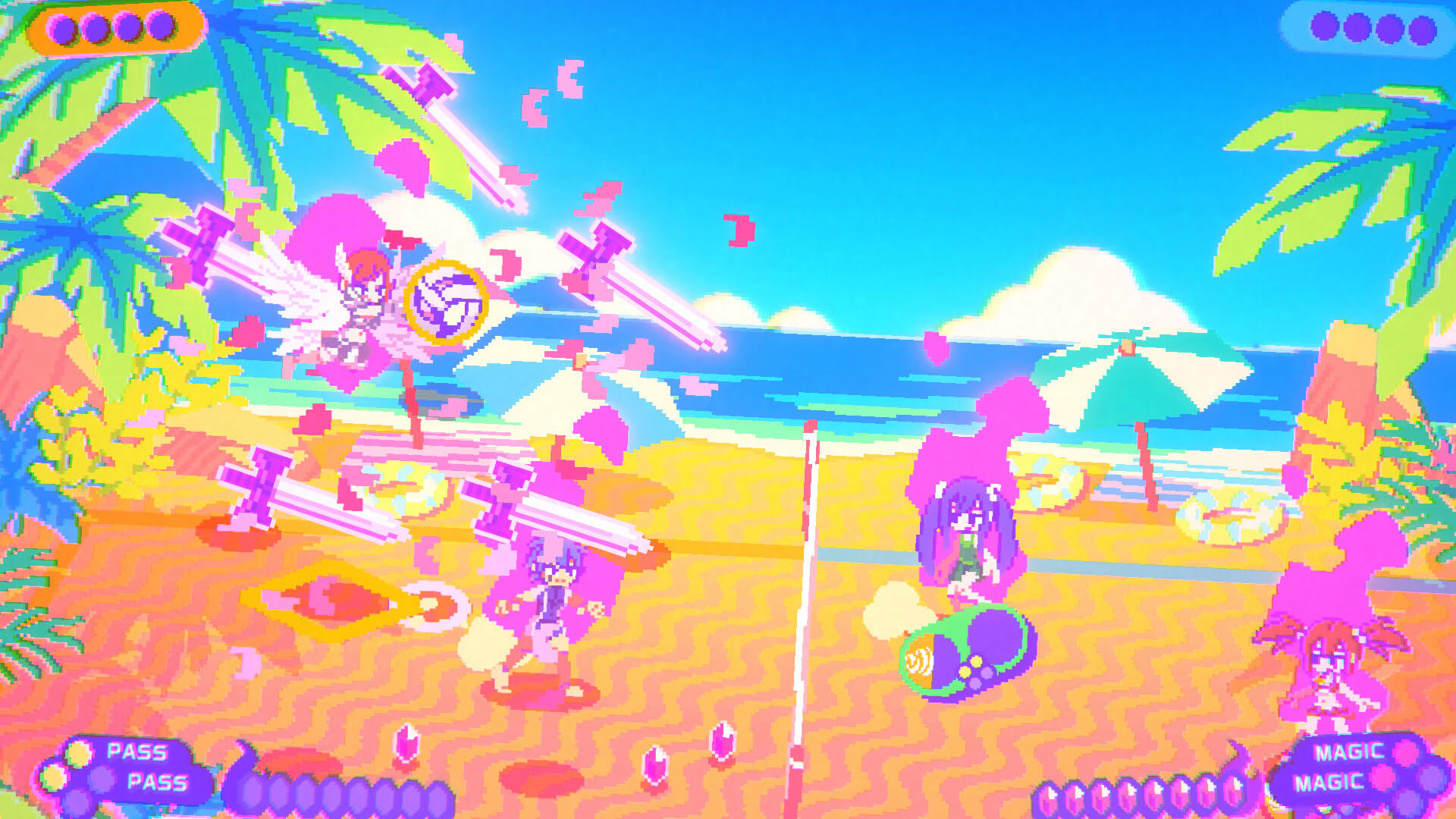 Screenshot for Fairy Tail: Beach Volleyball Havoc