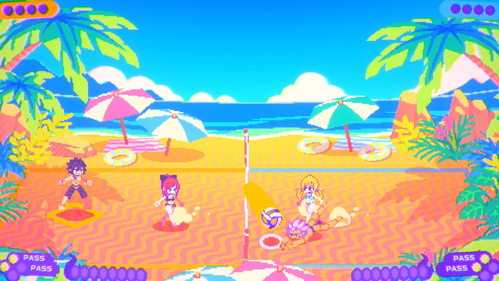 Screenshot for Fairy Tail: Beach Volleyball Havoc
