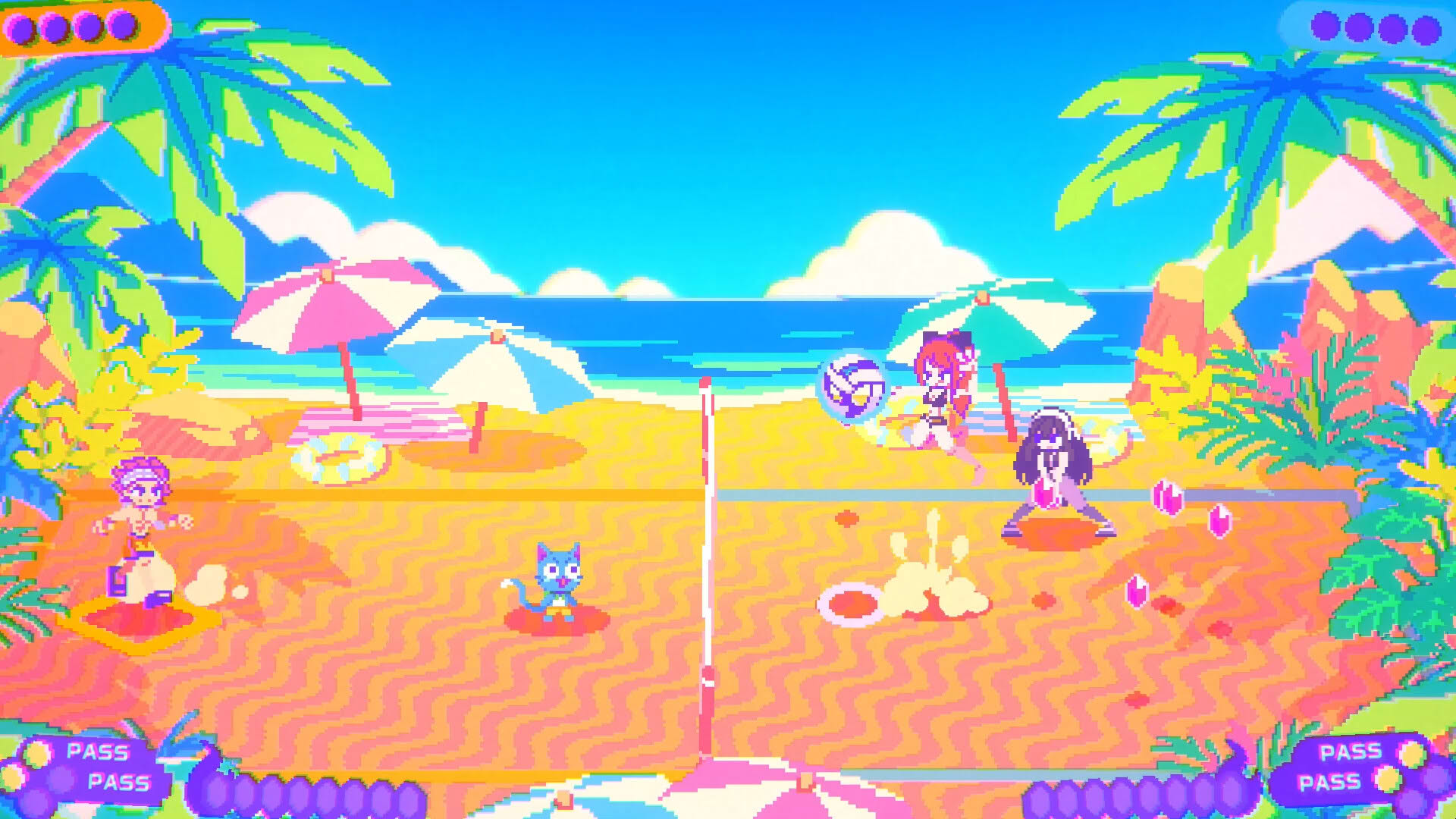 Screenshot for Fairy Tail: Beach Volleyball Havoc