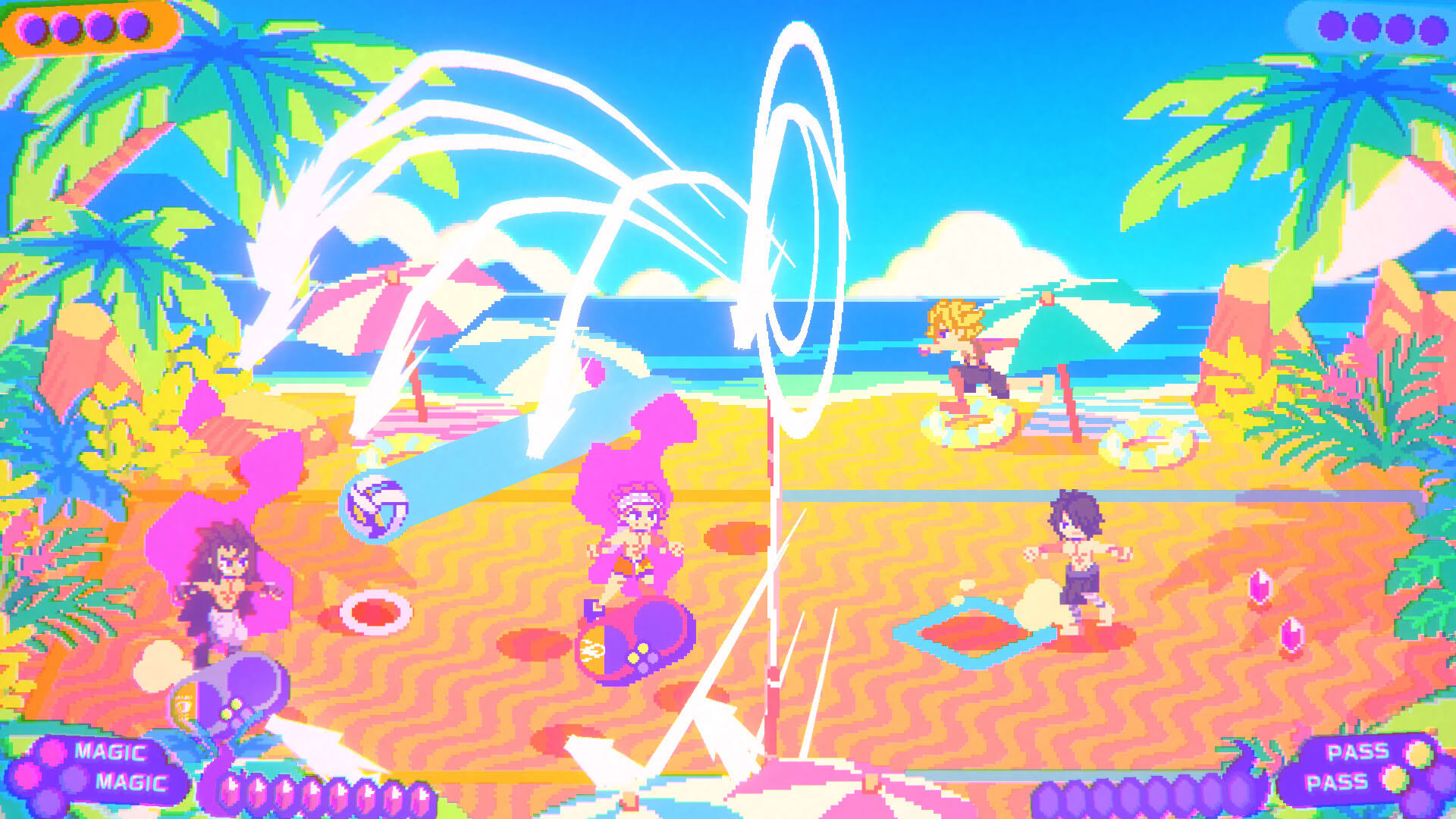 Screenshot for Fairy Tail: Beach Volleyball Havoc