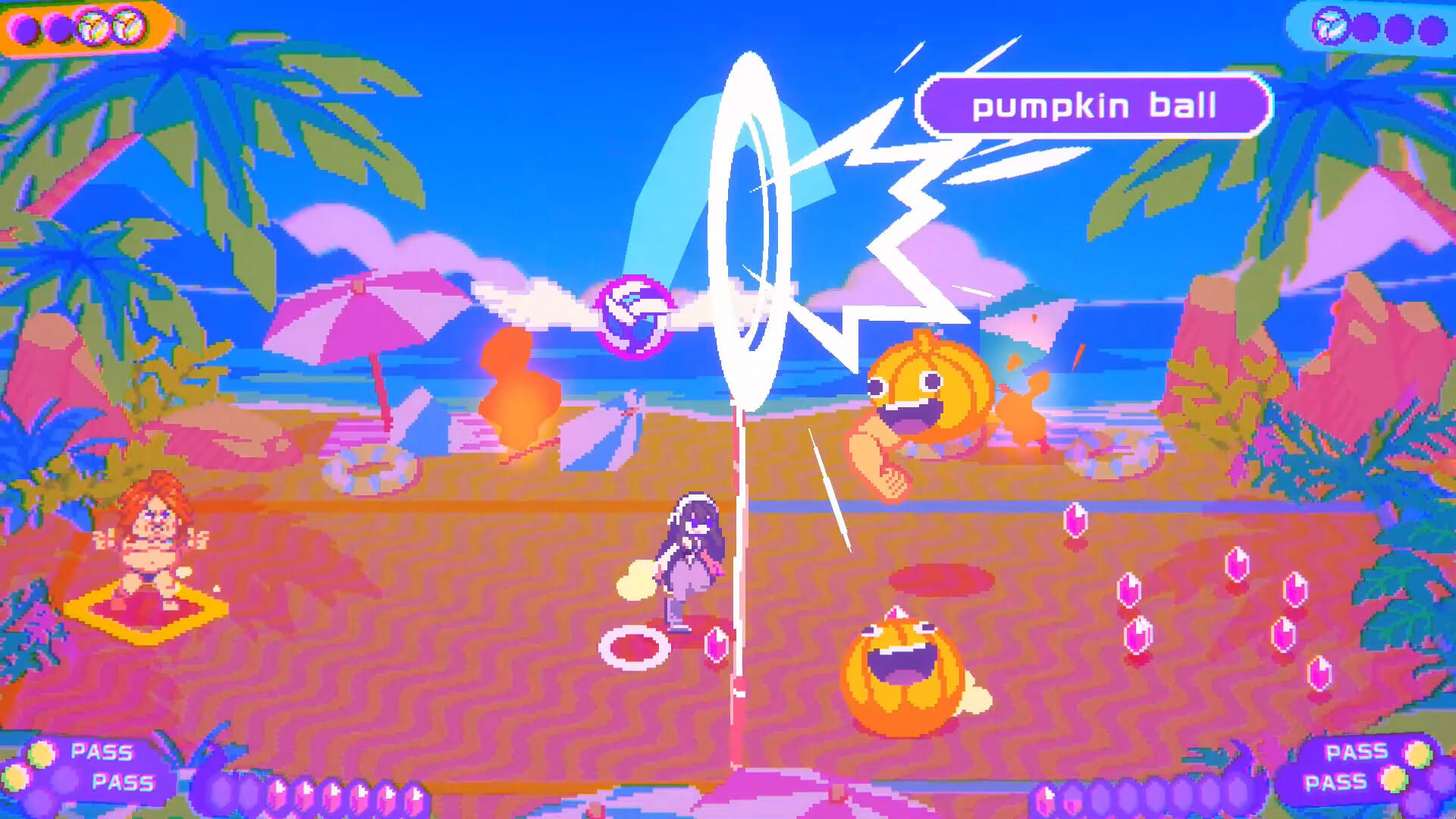 Screenshot for Fairy Tail: Beach Volleyball Havoc