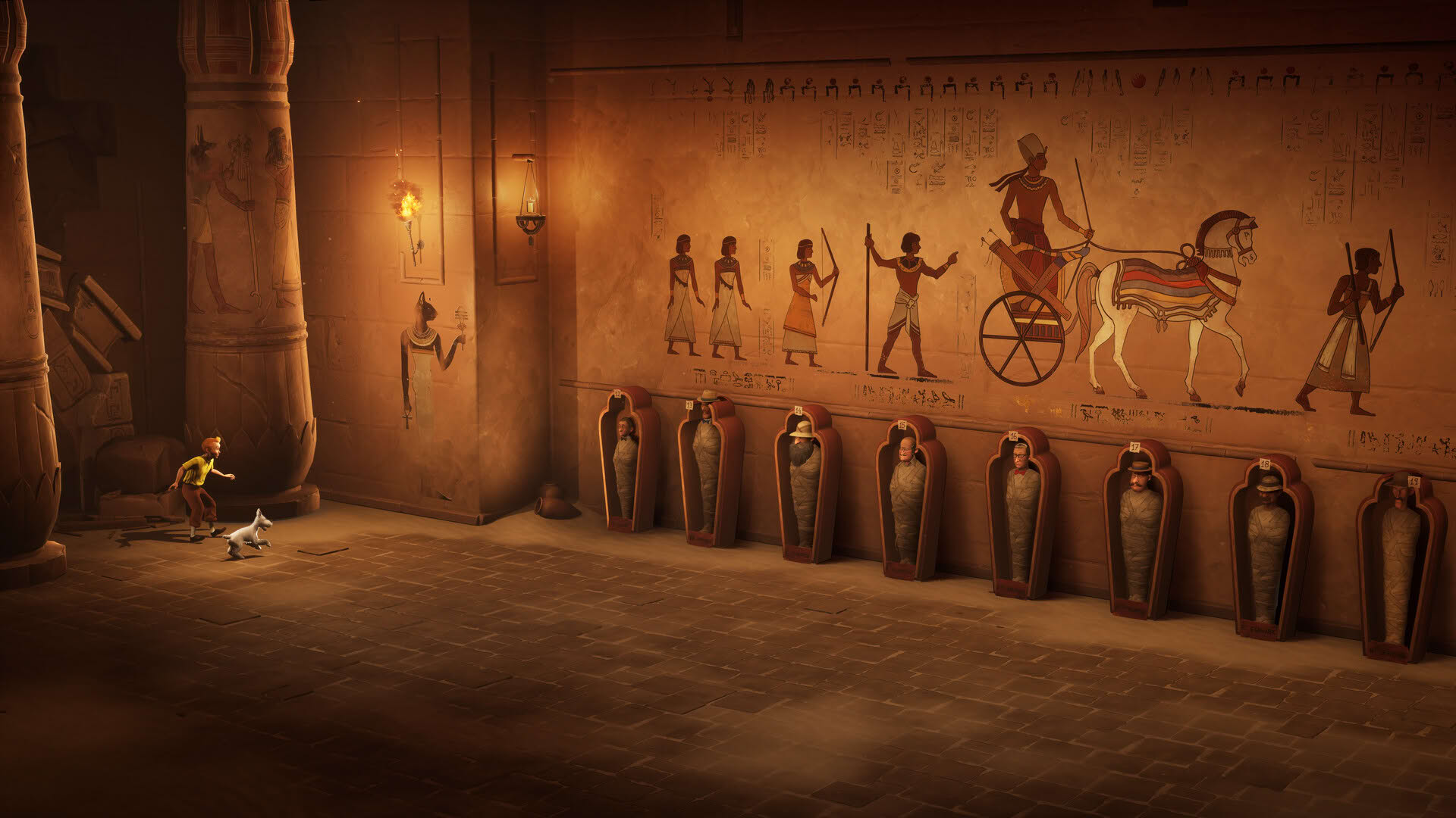 Screenshot for Tintin Reporter: Cigars of the Pharaoh