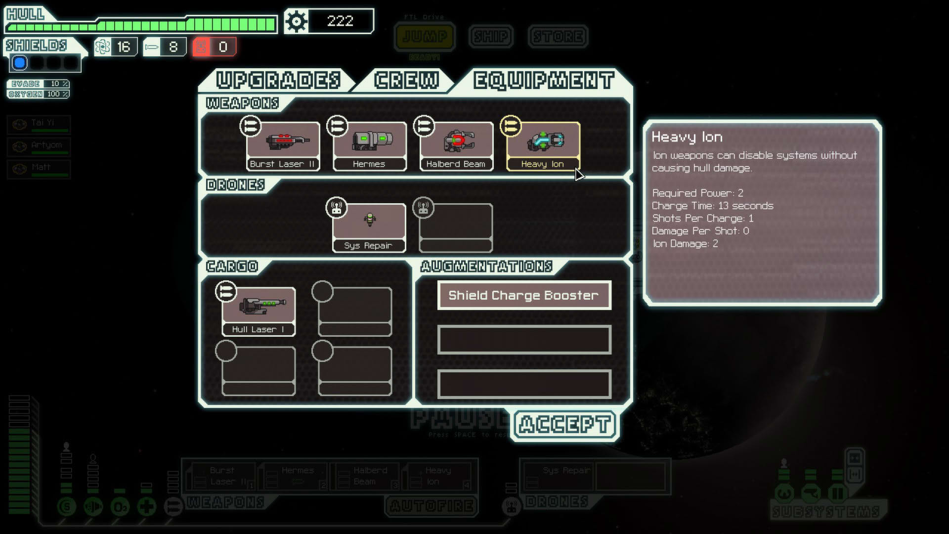 Screenshot for FTL: Faster Than Light