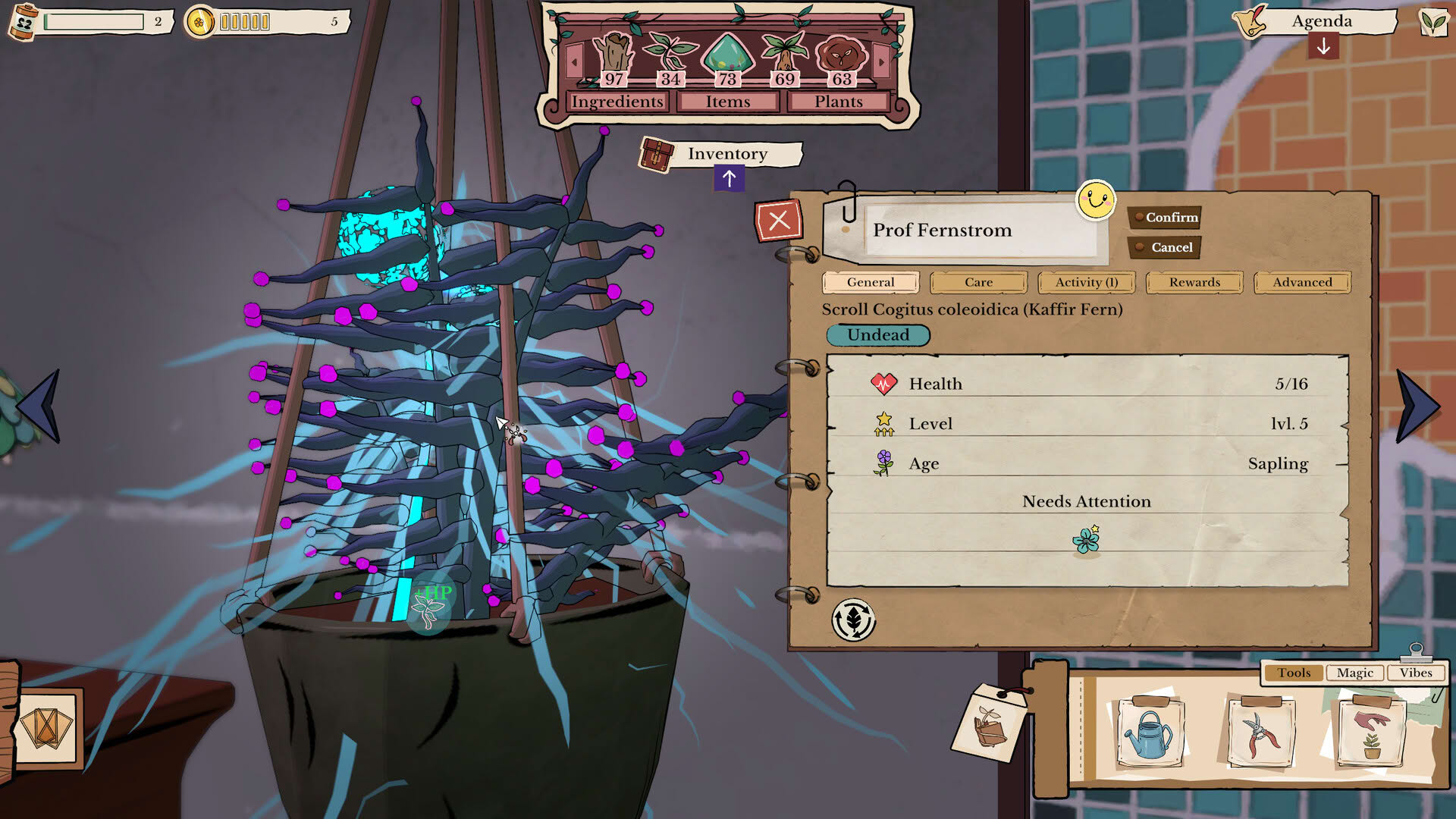 Screenshot for Greenhearth Necromancer