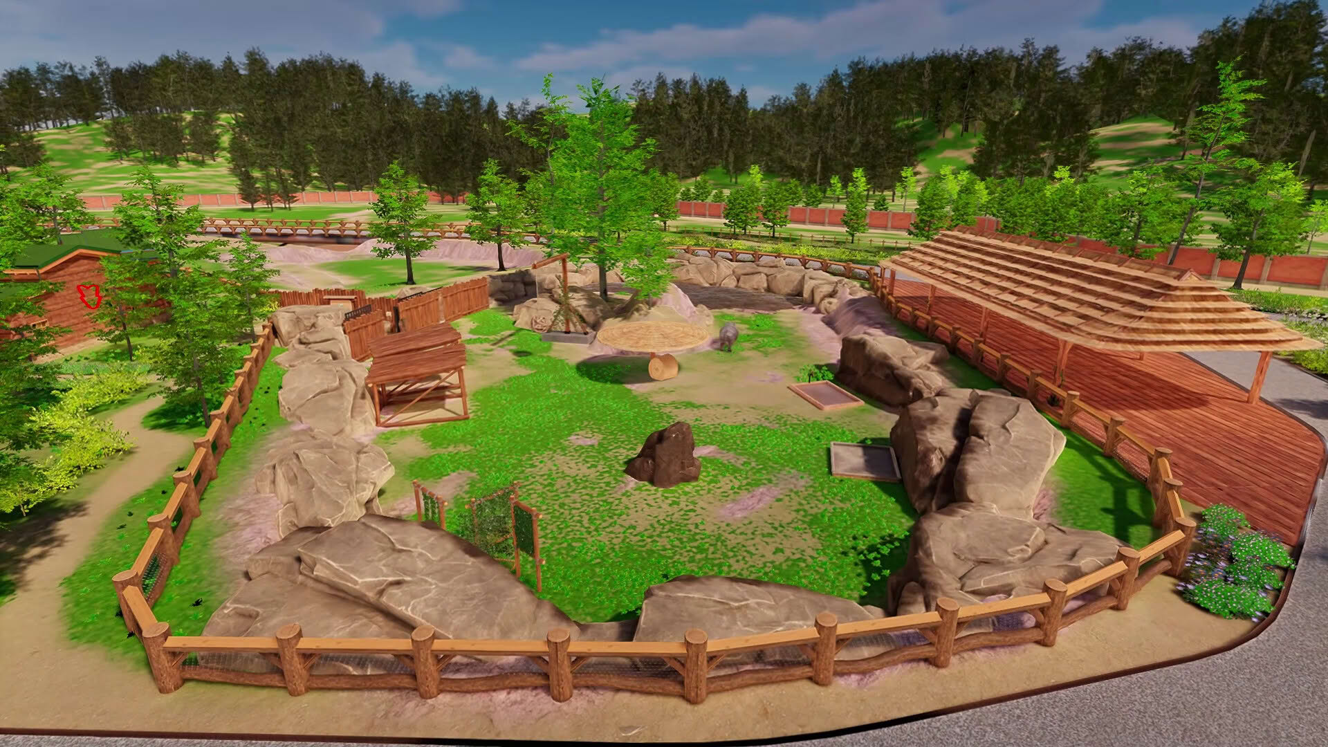 Screenshot for Zoo Simulator