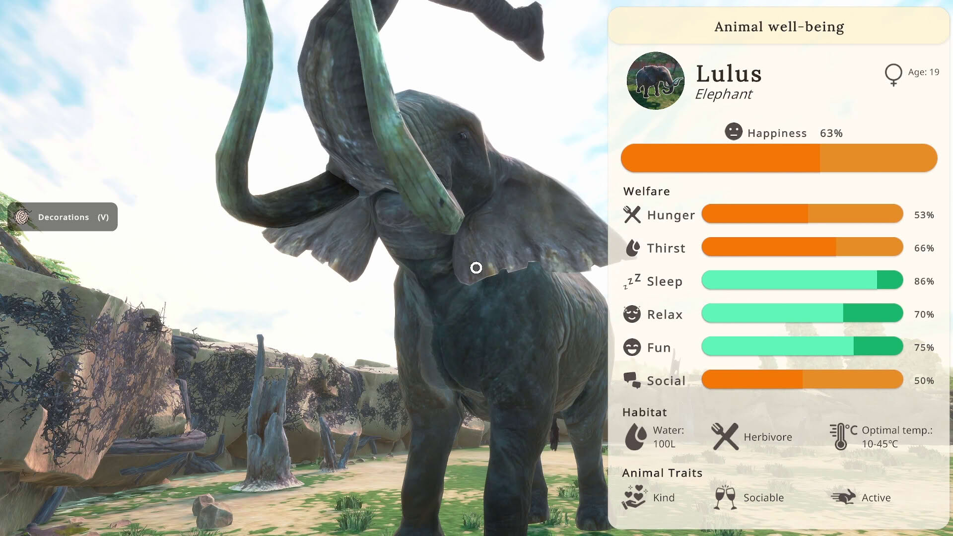 Screenshot for Zoo Simulator