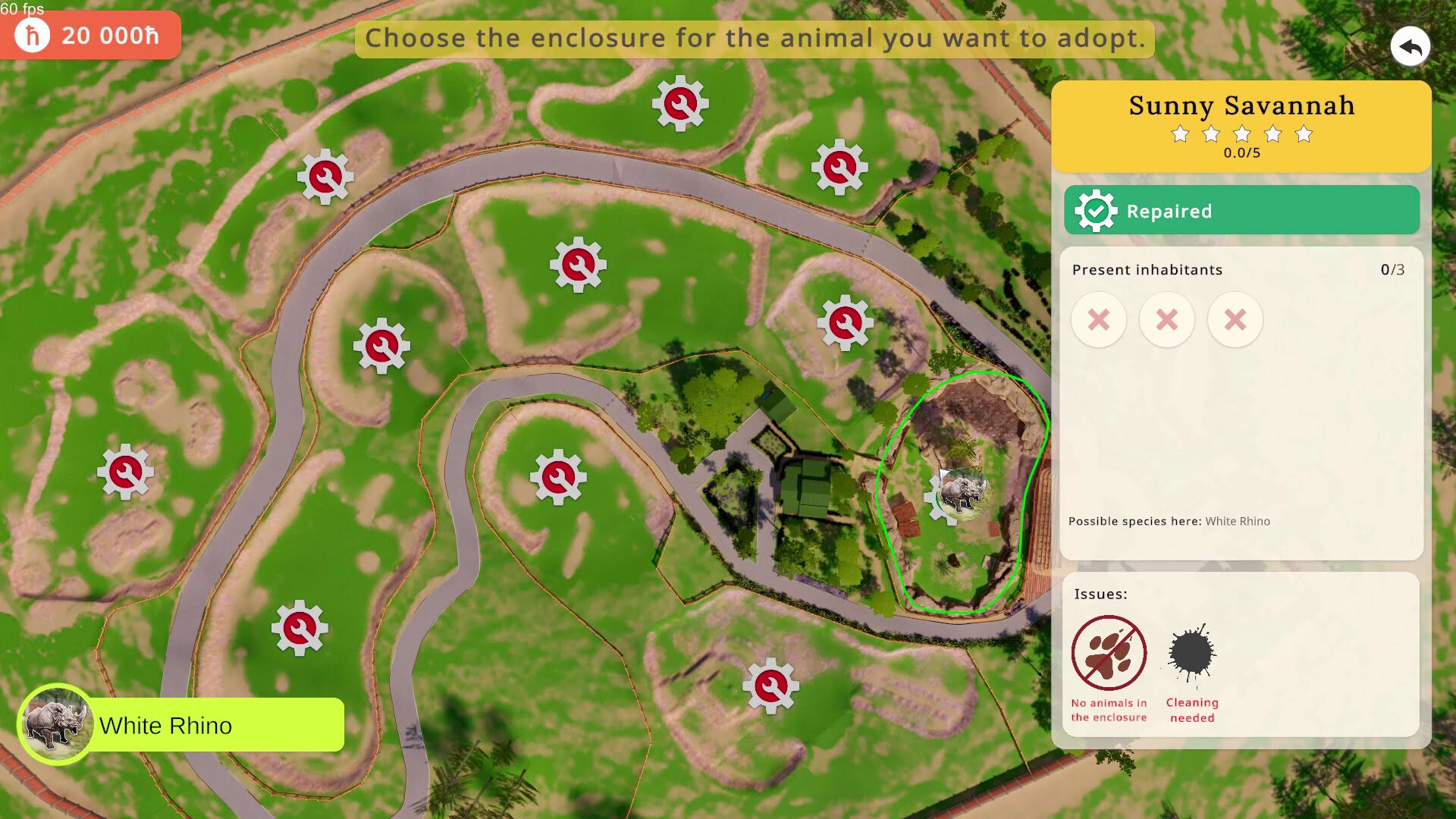 Screenshot for Zoo Simulator