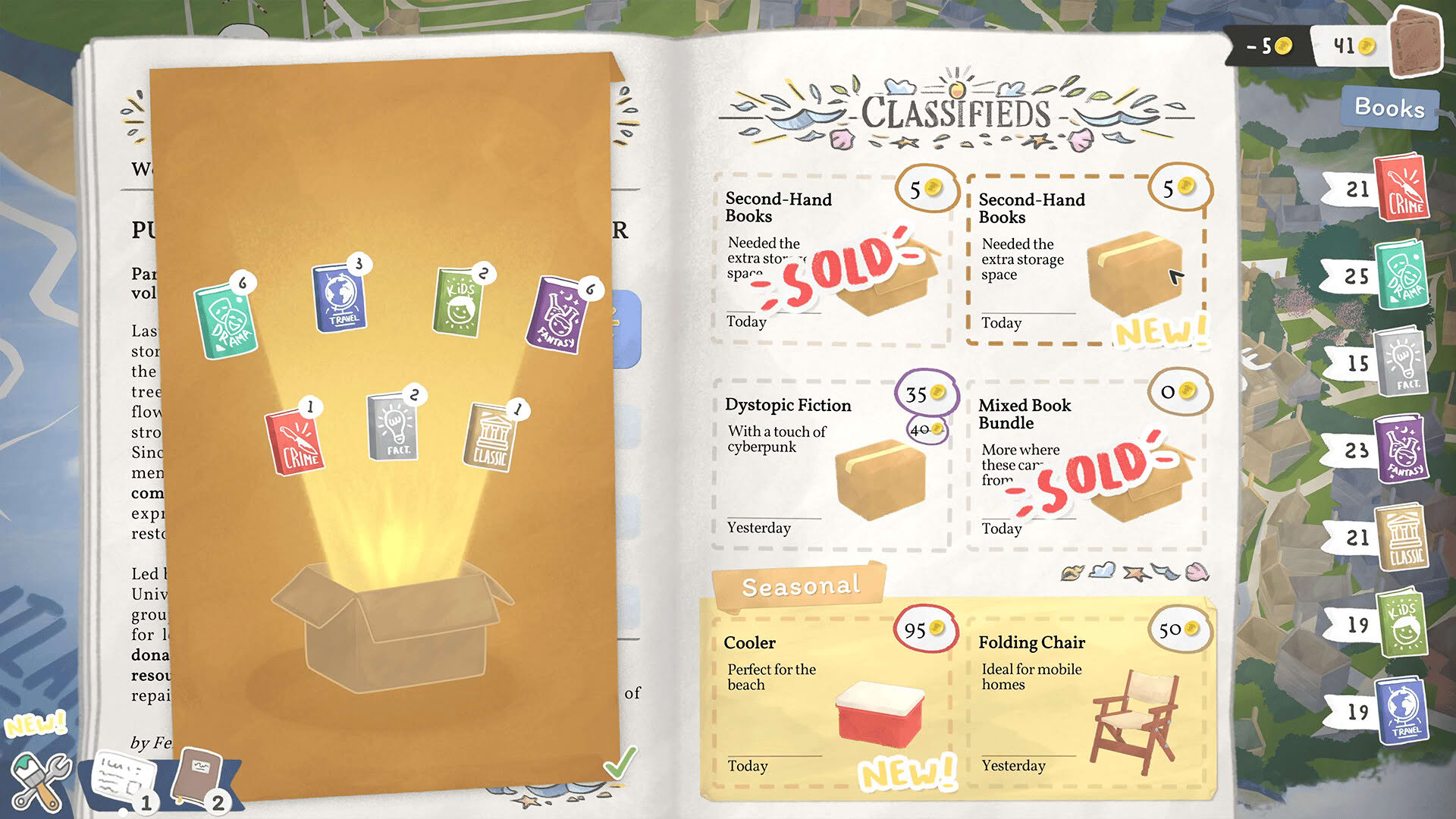 Screenshot for Tiny Bookshop