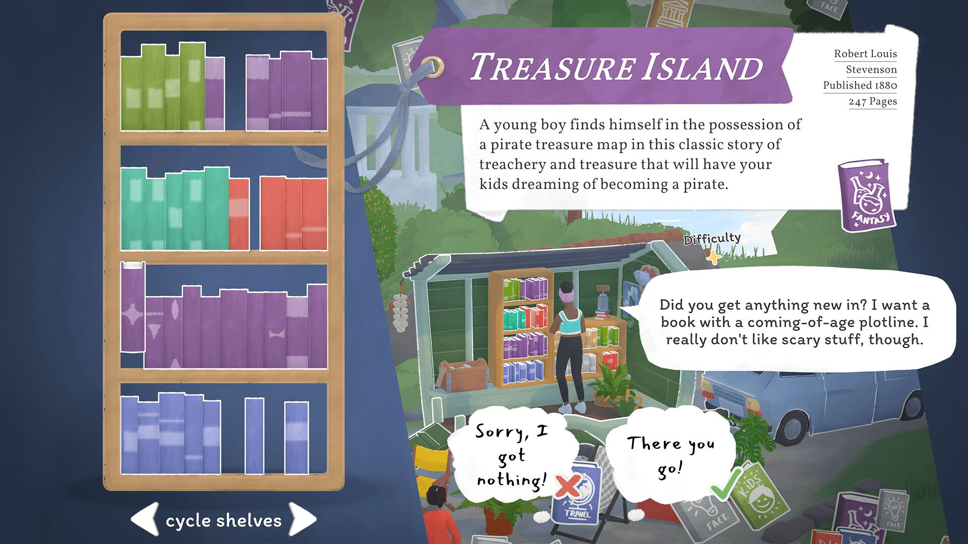 Screenshot for Tiny Bookshop