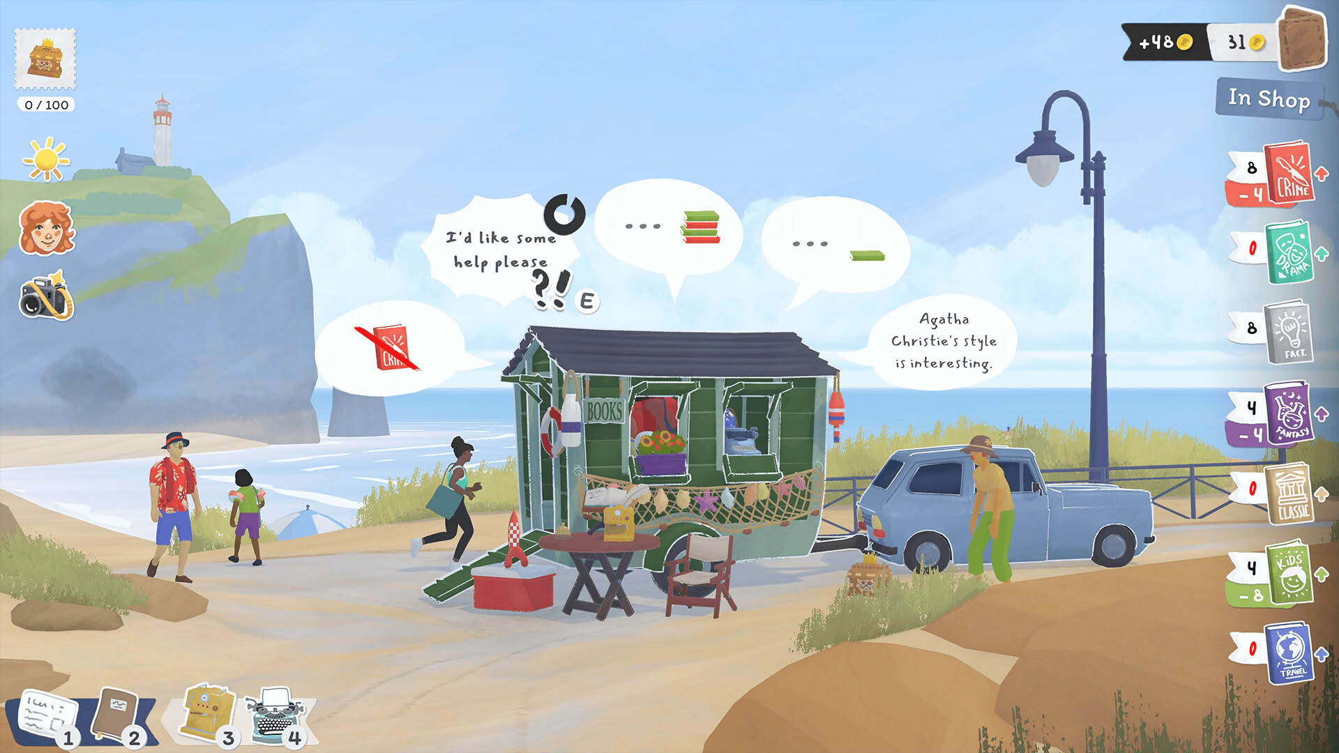 Screenshot for Tiny Bookshop