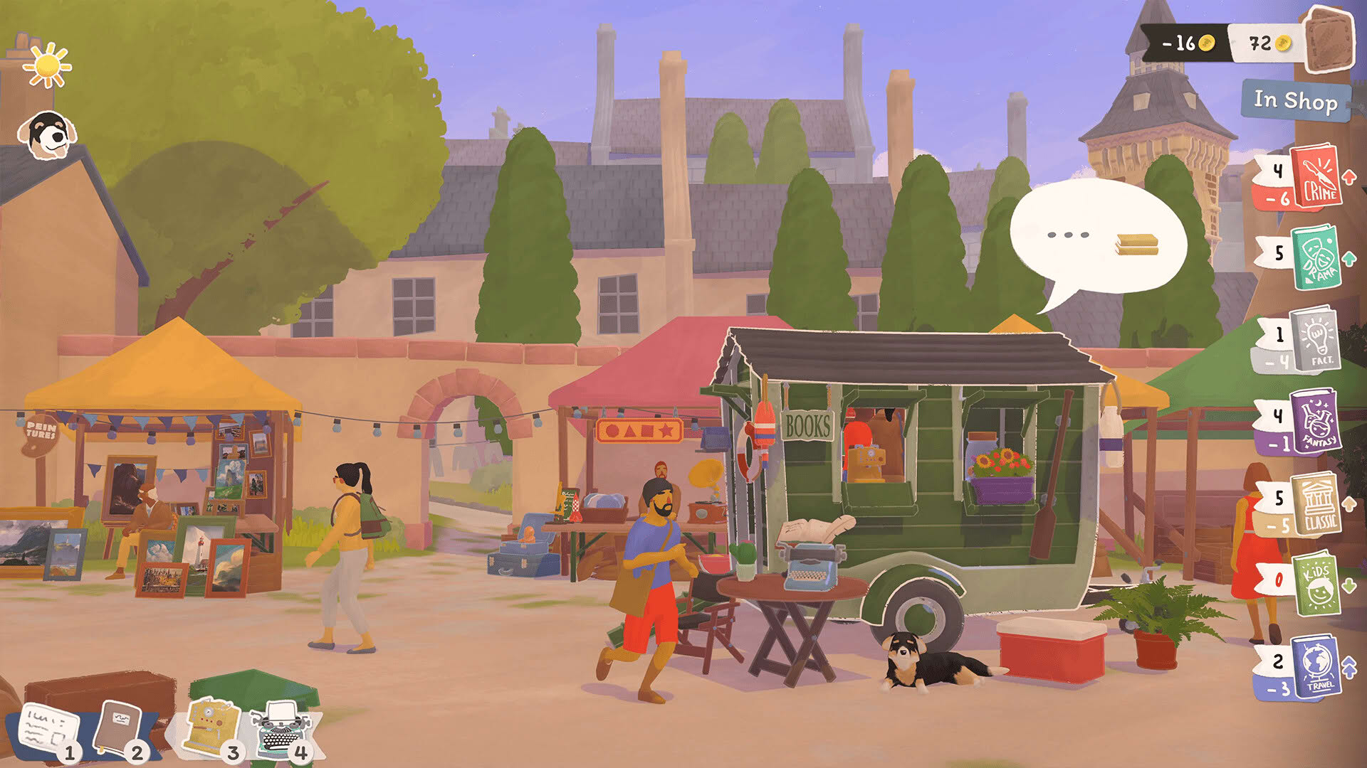Screenshot for Tiny Bookshop