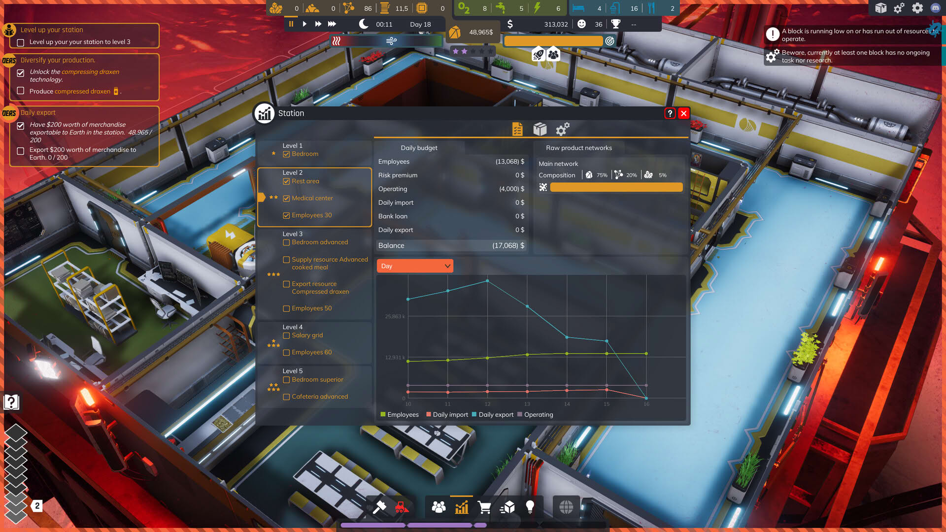 Screenshot for Space Drilling Station
