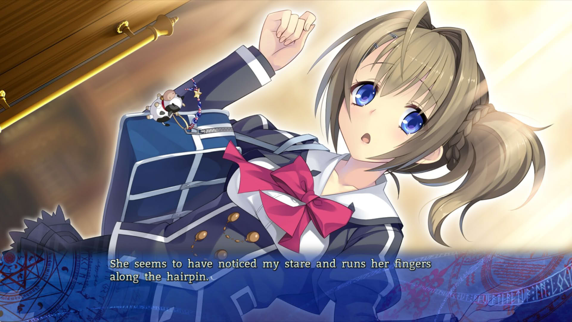 Screenshot for A Clockwork Ley-Line: Flowers Falling in the Morning Mist