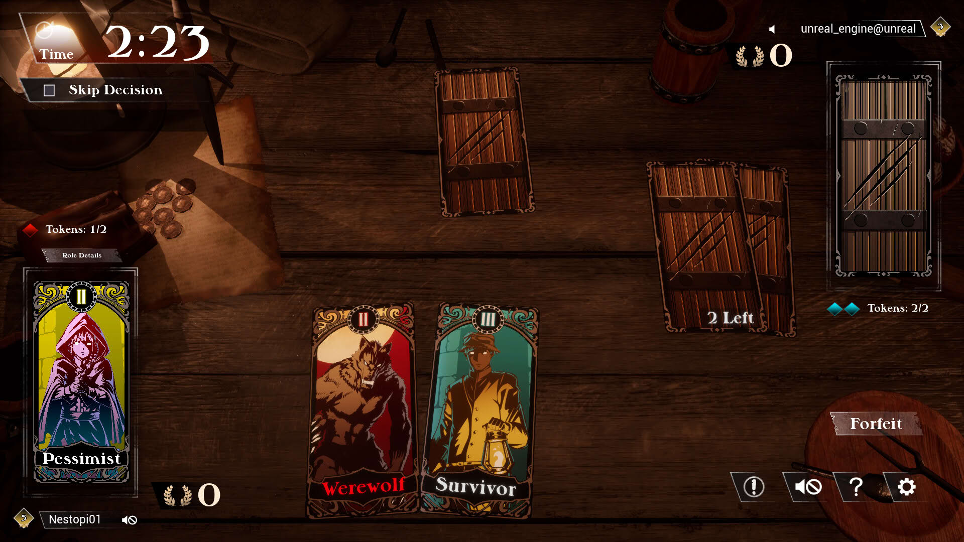 Screenshot for Cabin of Shadows: Dueling Impostors