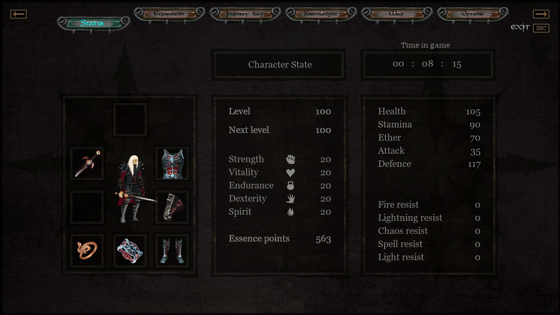 Screenshot for Skelethrone: The Prey
