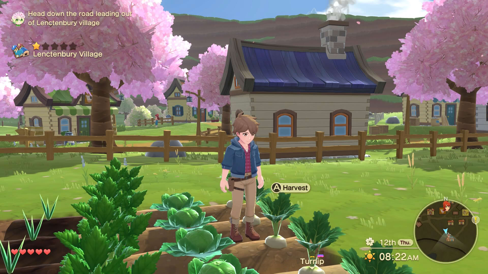 Screenshot for Harvest Moon: The Winds of Anthos