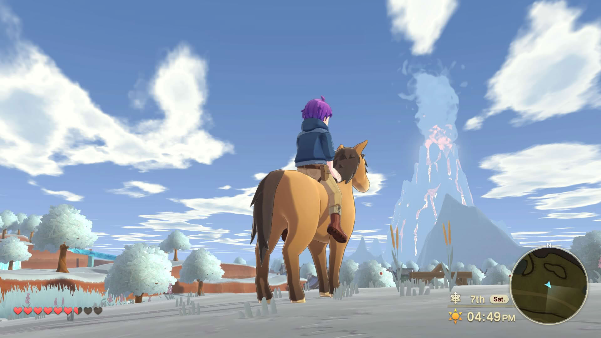 Screenshot for Harvest Moon: The Winds of Anthos