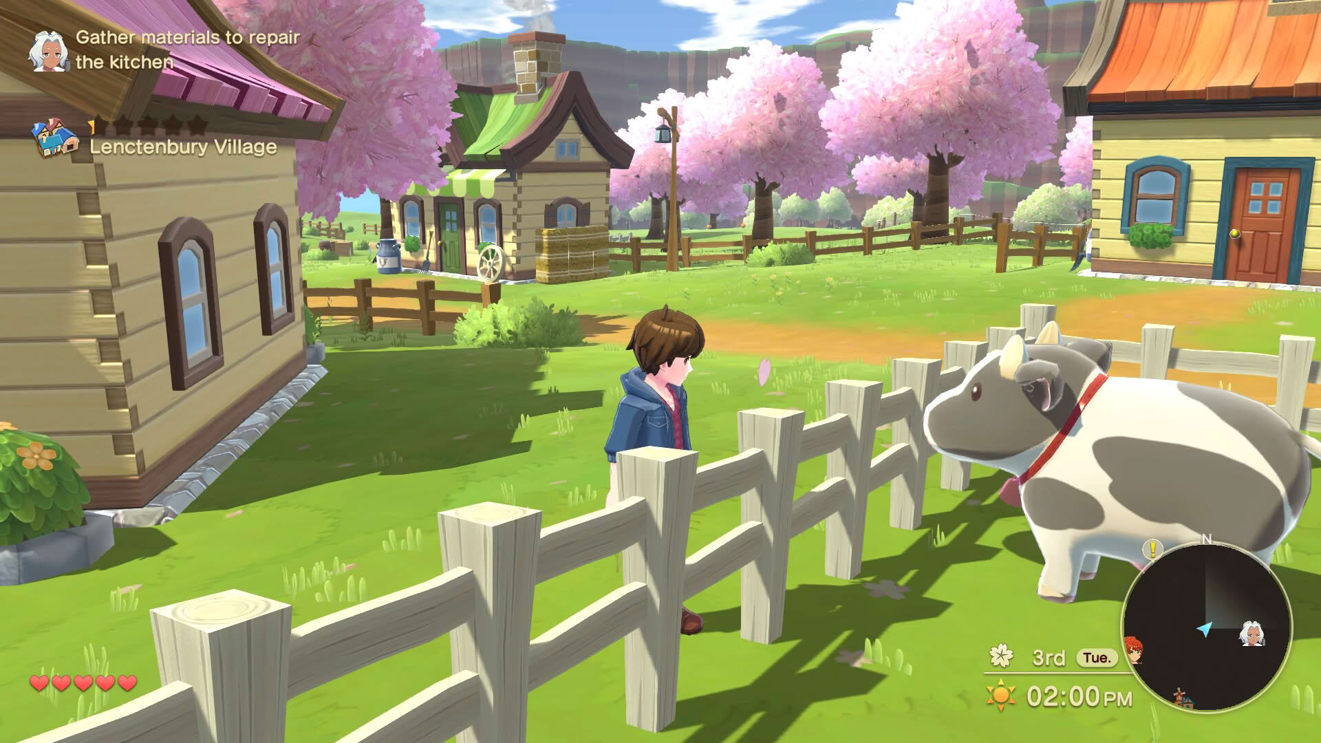 Screenshot for Harvest Moon: The Winds of Anthos