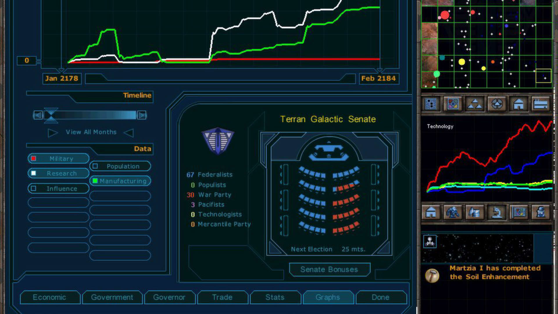 Screenshot for Galactic Civilizations