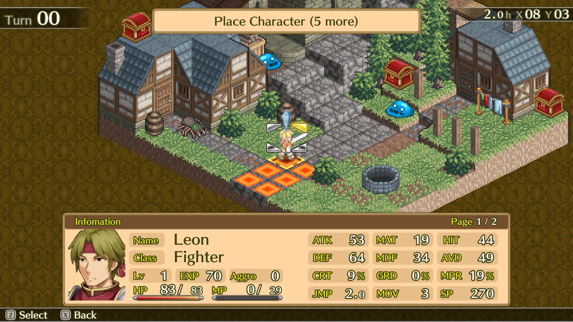Screenshot for Mercenaries Saga: Will of the White Lions
