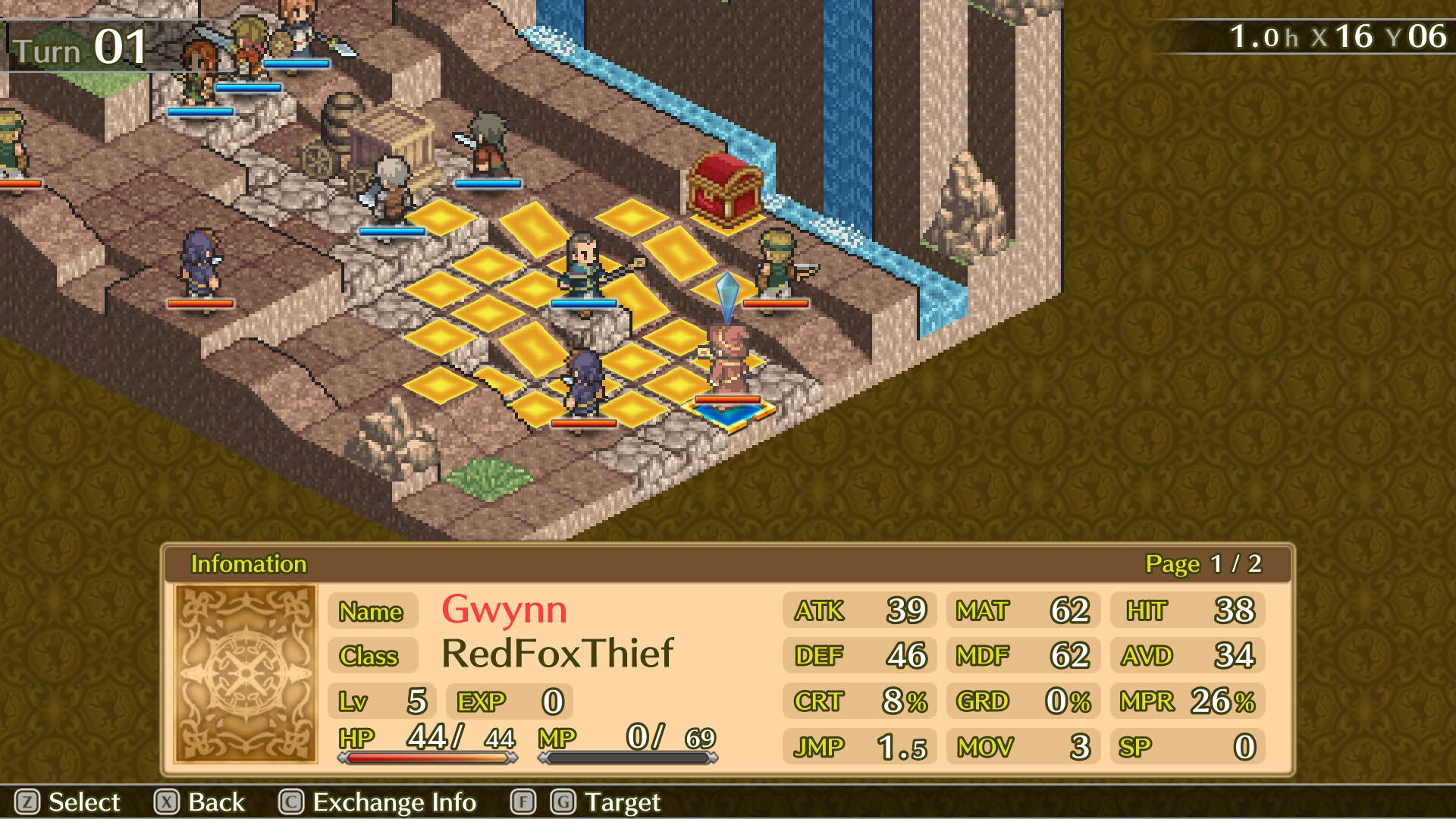 Screenshot for Mercenaries Saga: Will of the White Lions