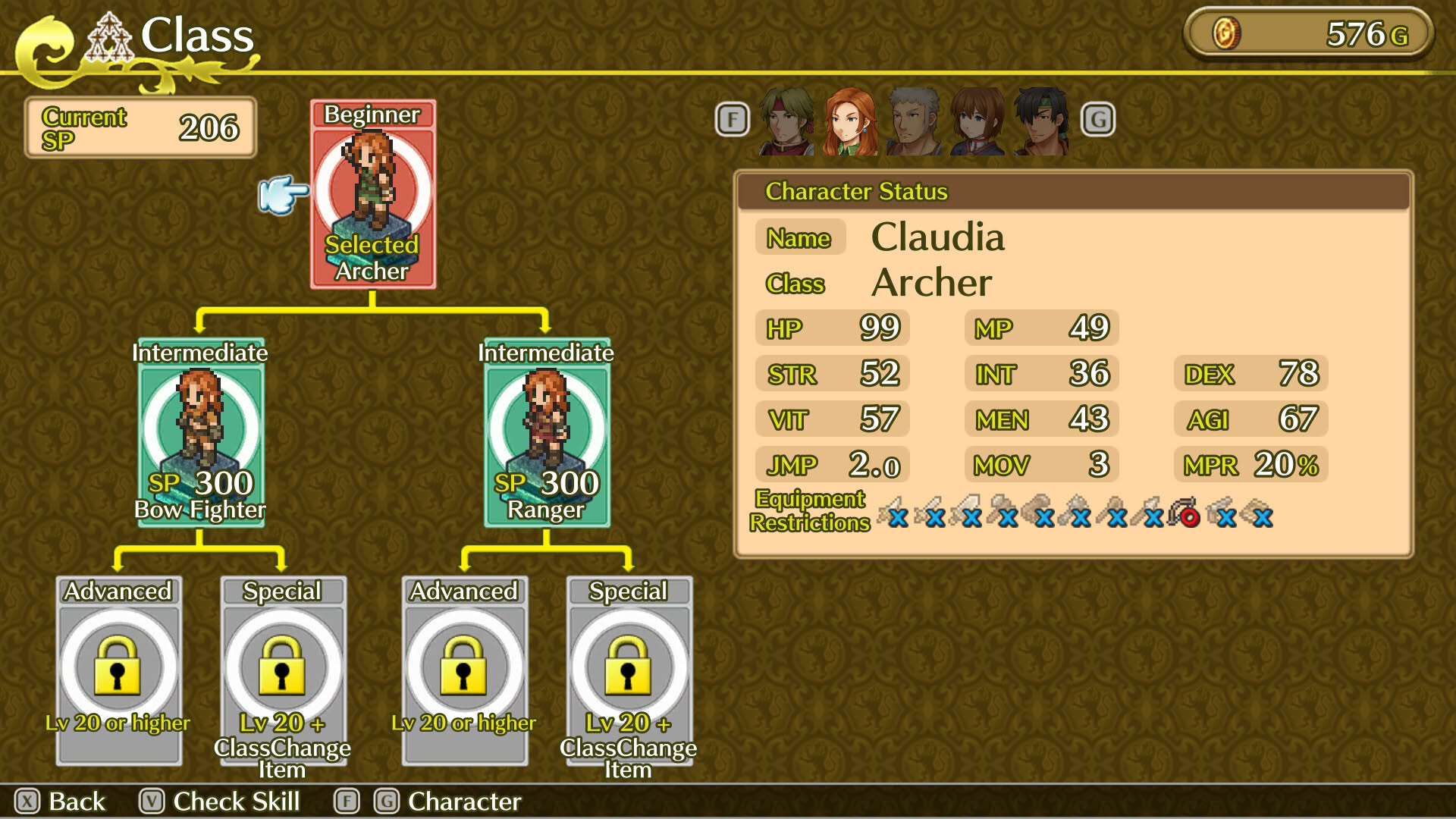 Screenshot for Mercenaries Saga: Will of the White Lions