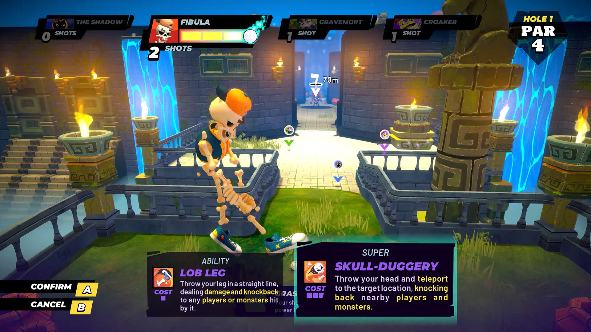 Screenshot for Dungeon Golf