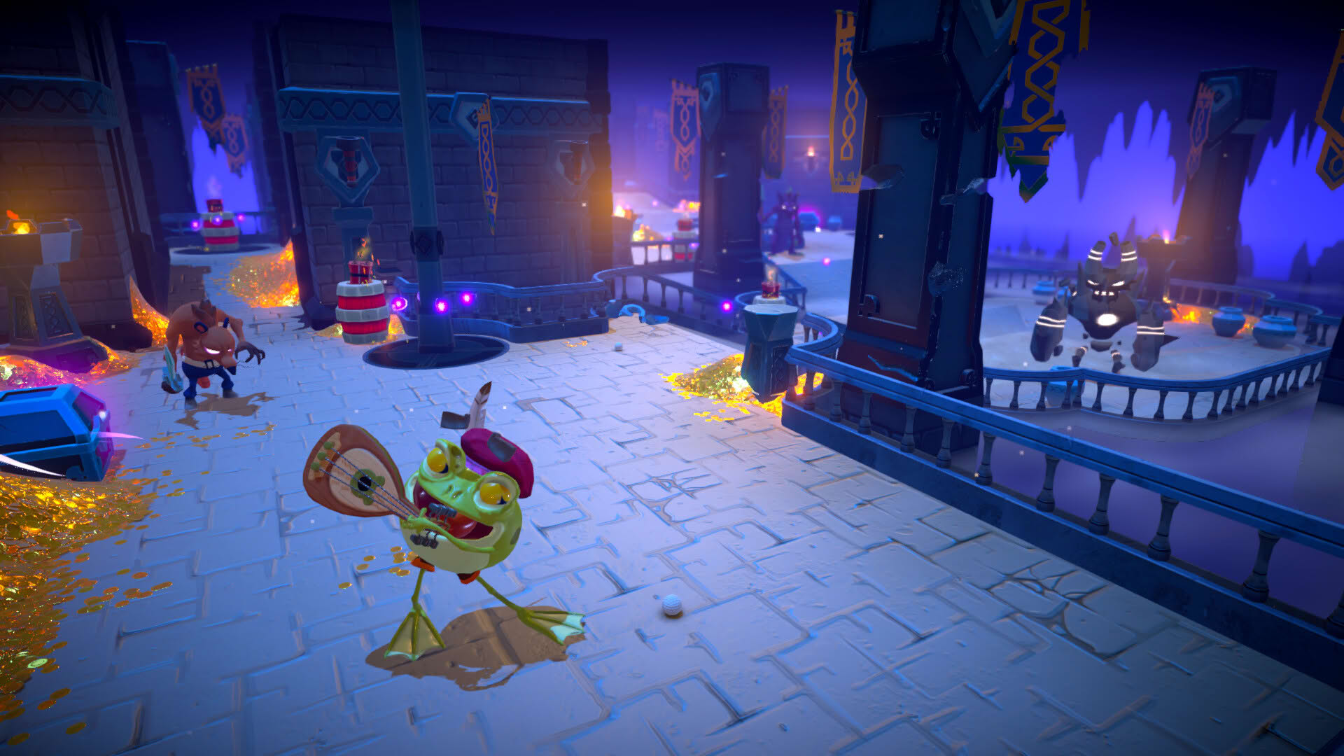 Screenshot for Dungeon Golf