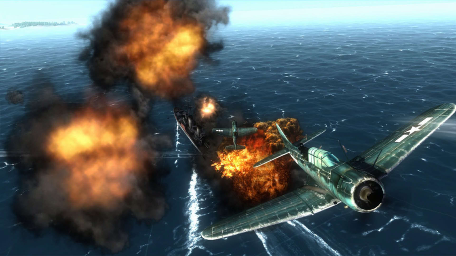 Screenshot for Air Conflicts: Pacific Carriers
