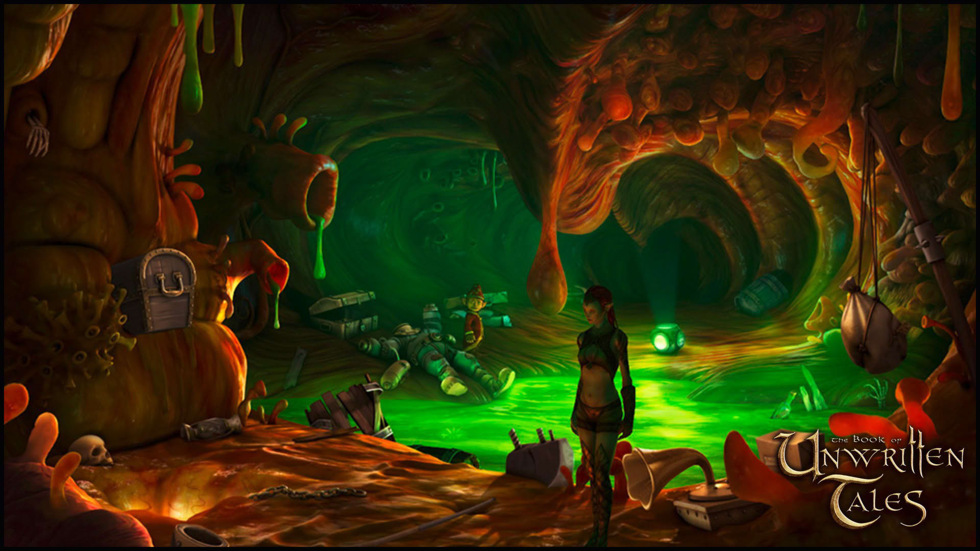 Screenshot for The Book of Unwritten Tales