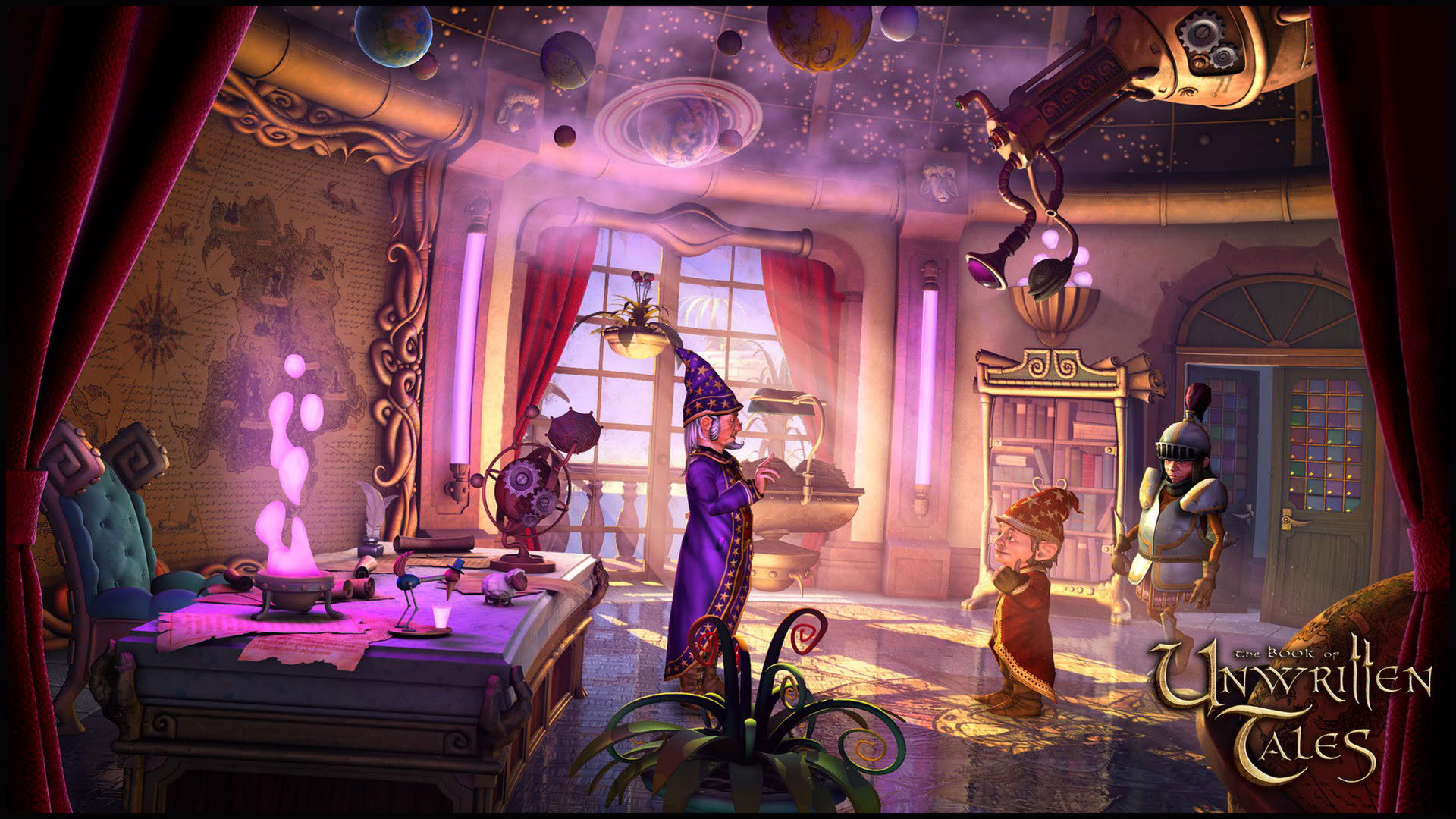 Screenshot for The Book of Unwritten Tales