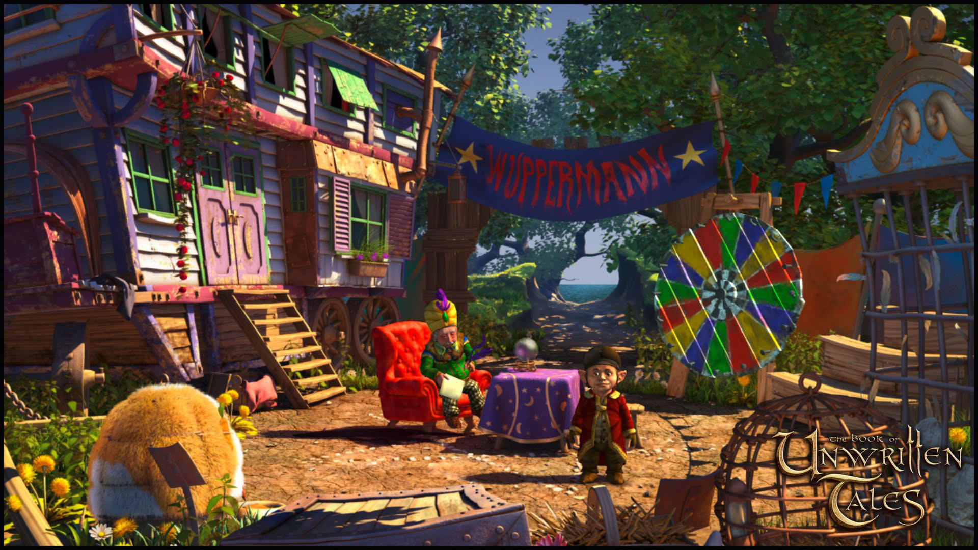 Screenshot for The Book of Unwritten Tales
