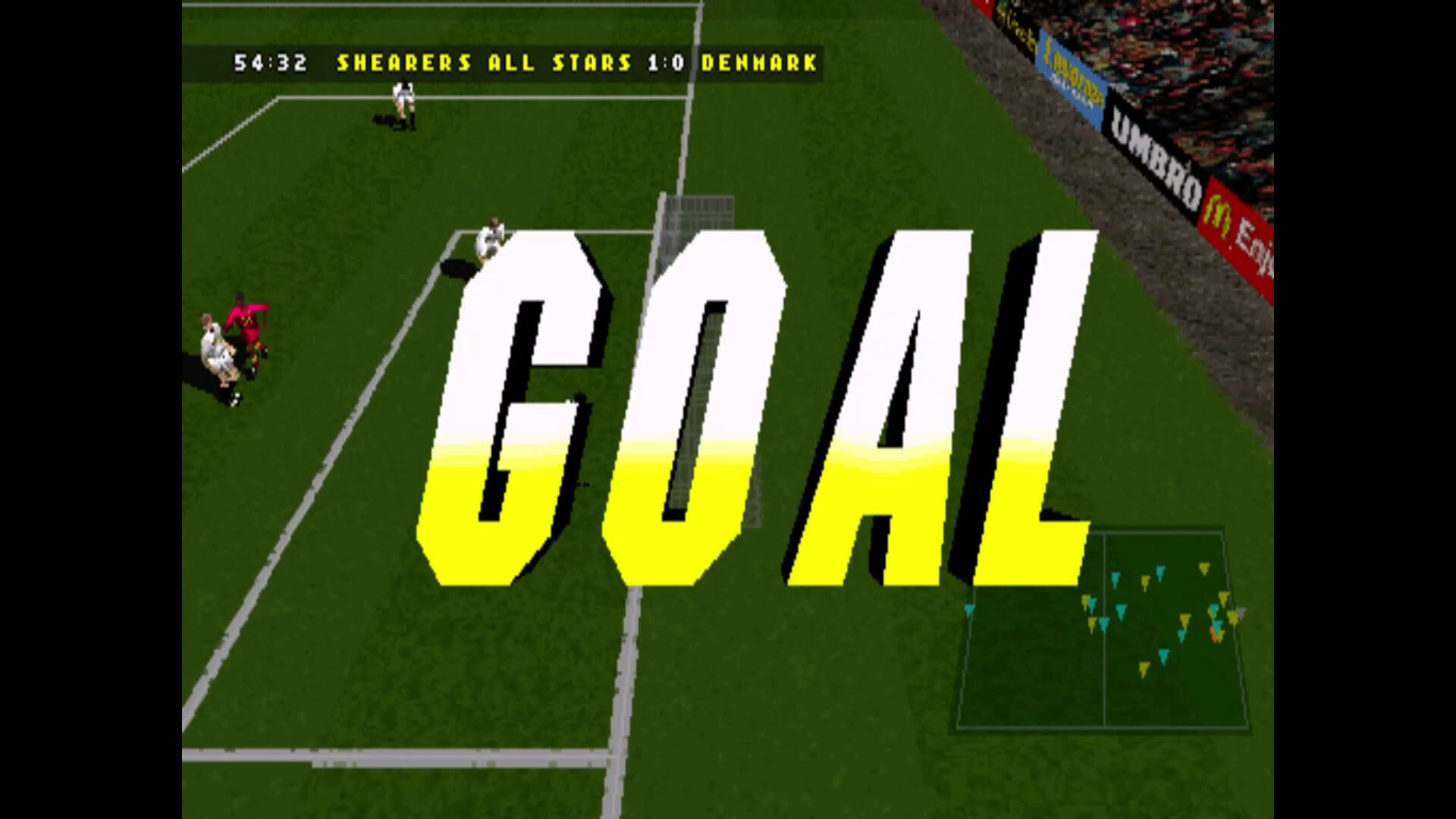 Screenshot for Actua Soccer 2