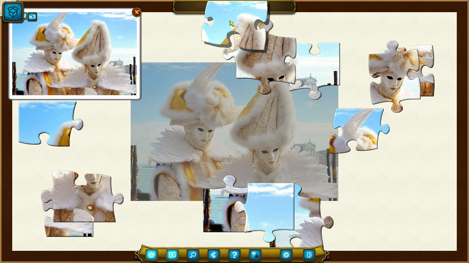 Screenshot for Royal Jigsaw 3