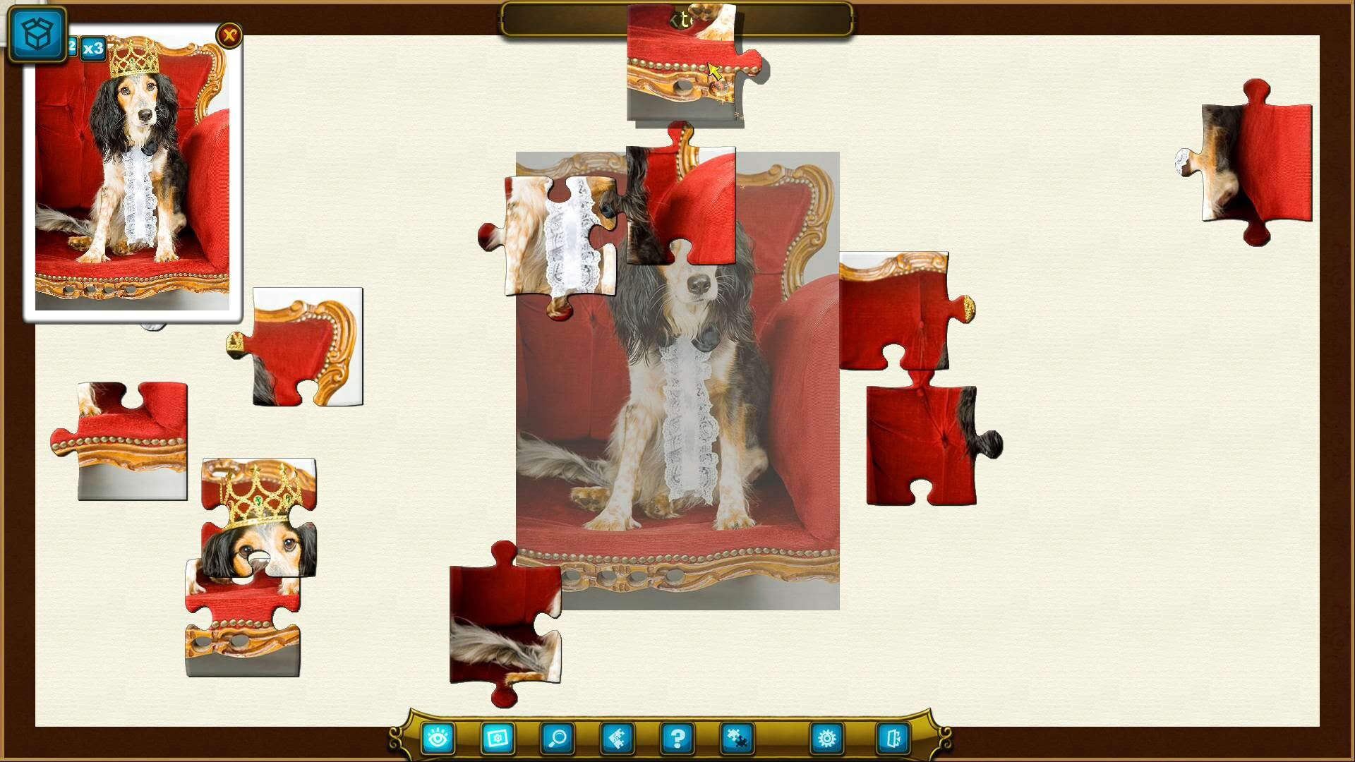 Screenshot for Royal Jigsaw 3